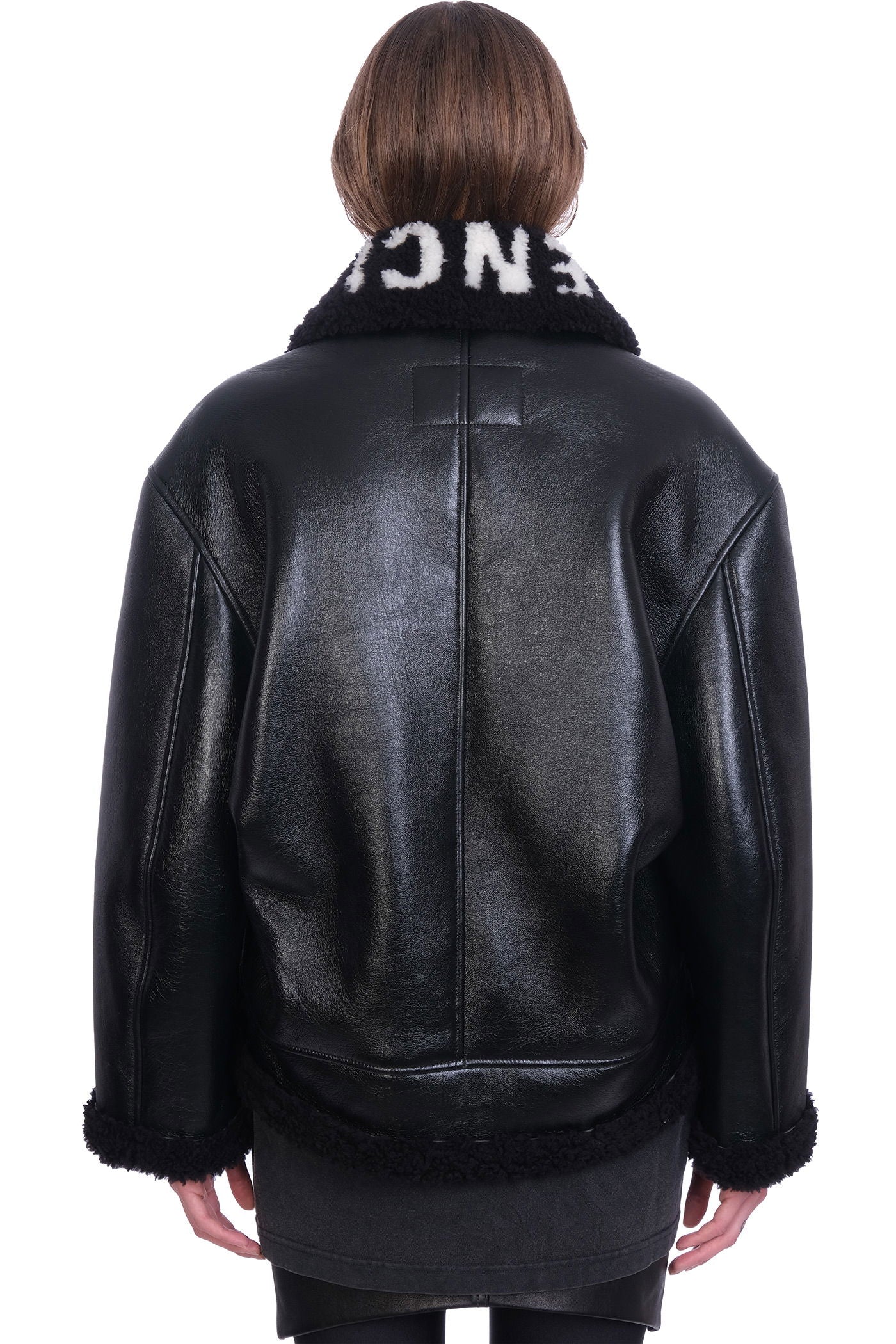 Fur & Shearling in black leather - Image 3