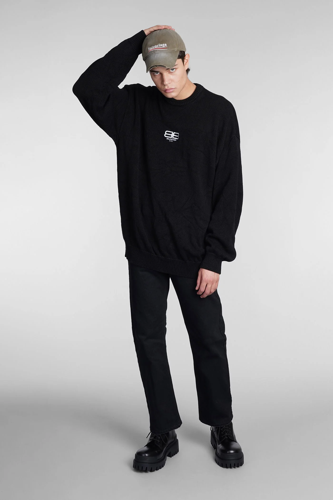 Jeans in black denim - Image 2