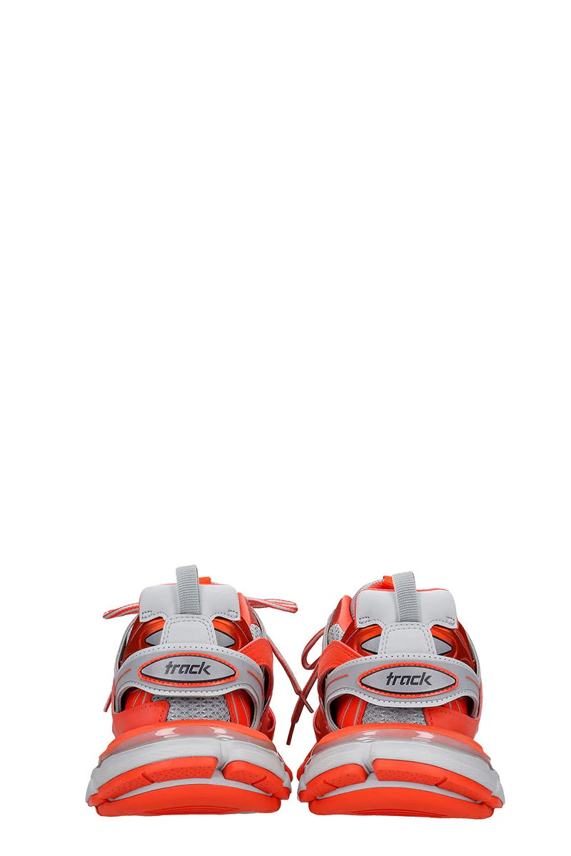 Sneakers in red leather - Image 5