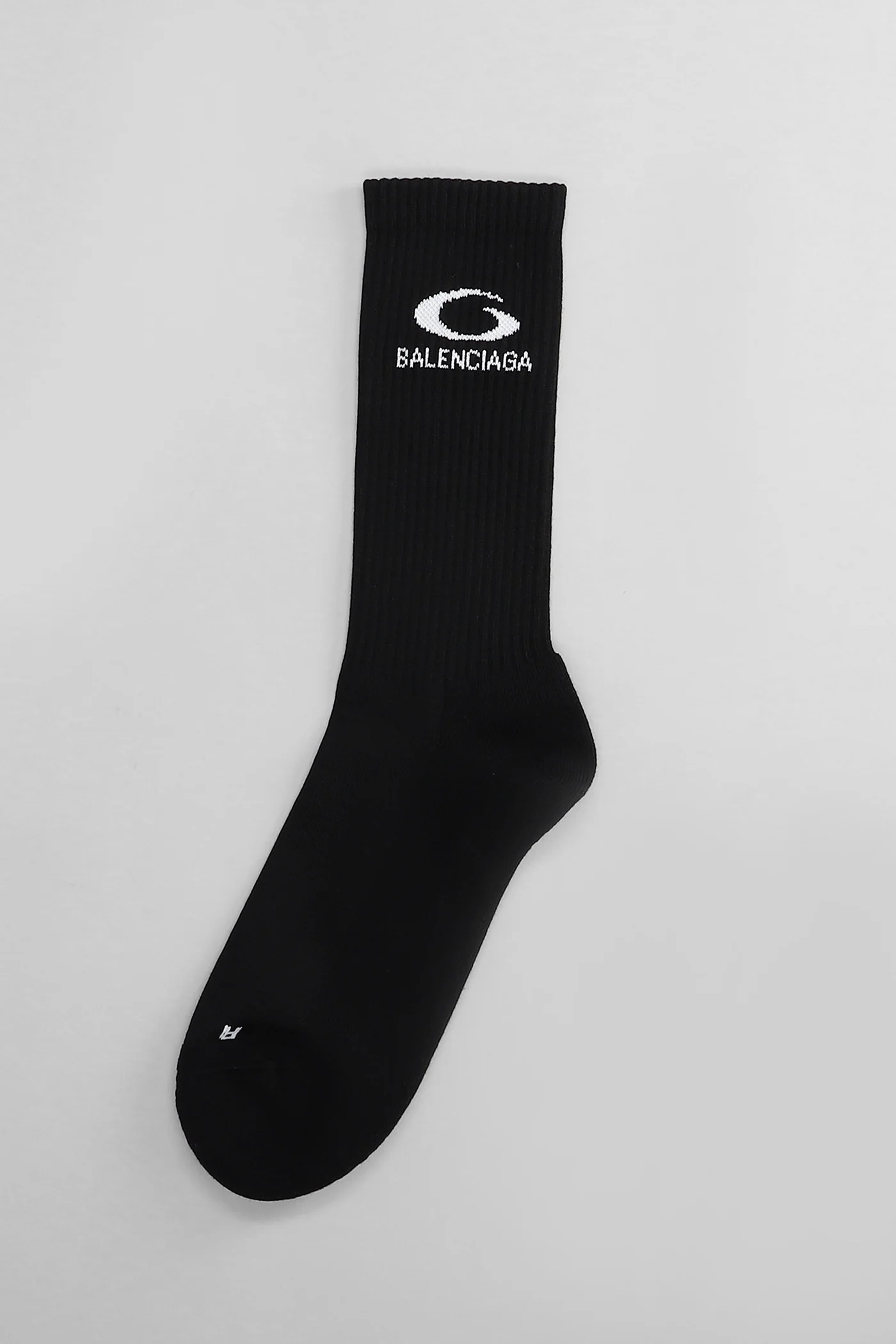 Socks in black cotton - Image 3