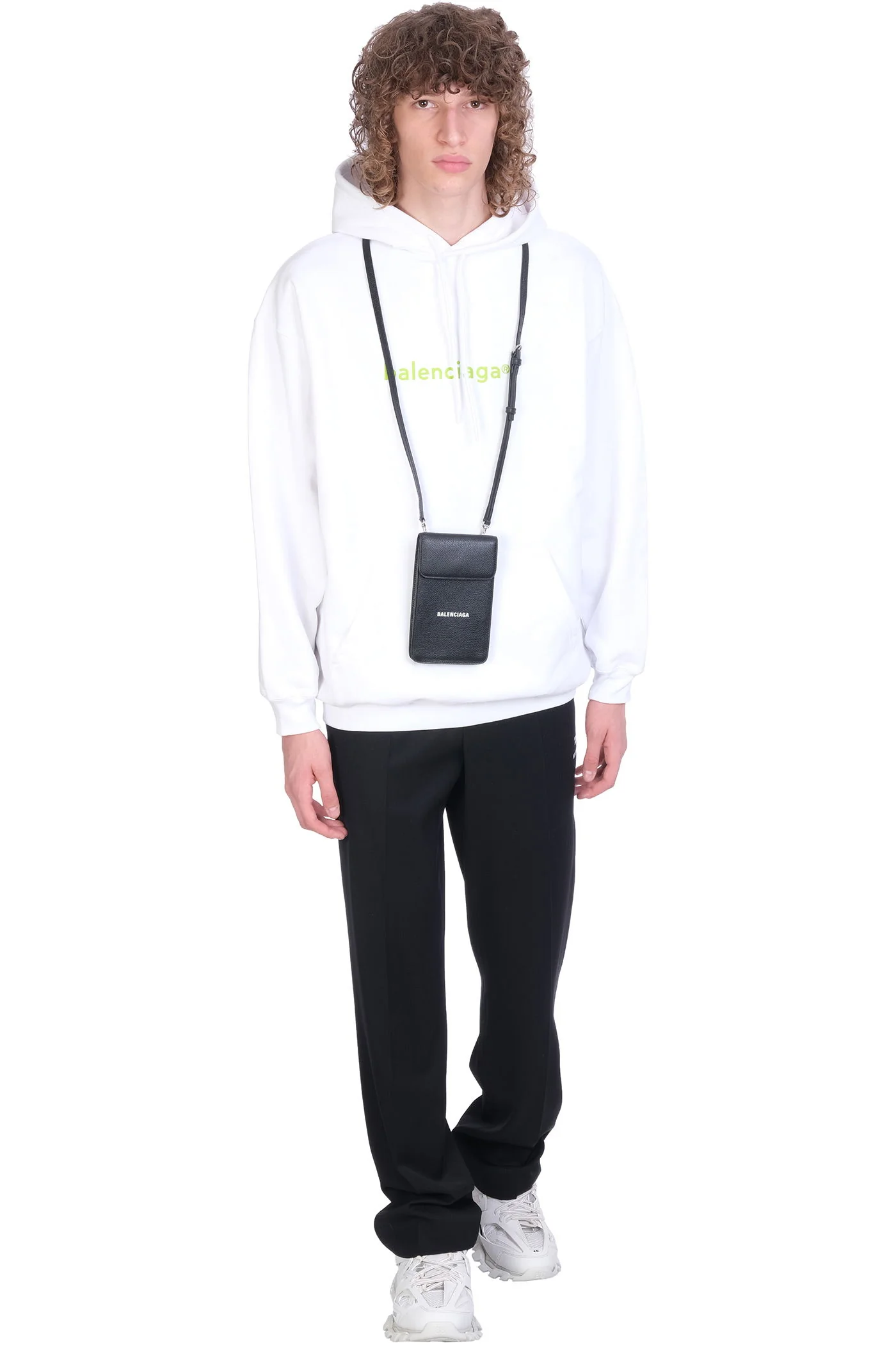 Sweatshirt in white cotton - Image 2