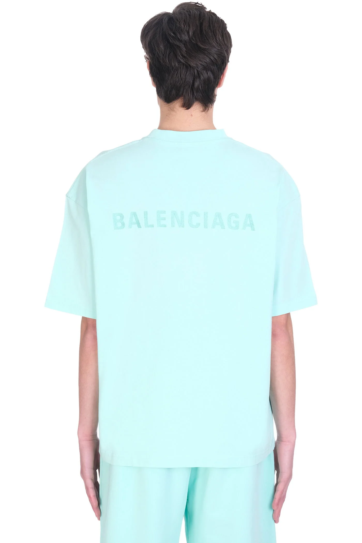 T-Shirt in green cotton - Image 3