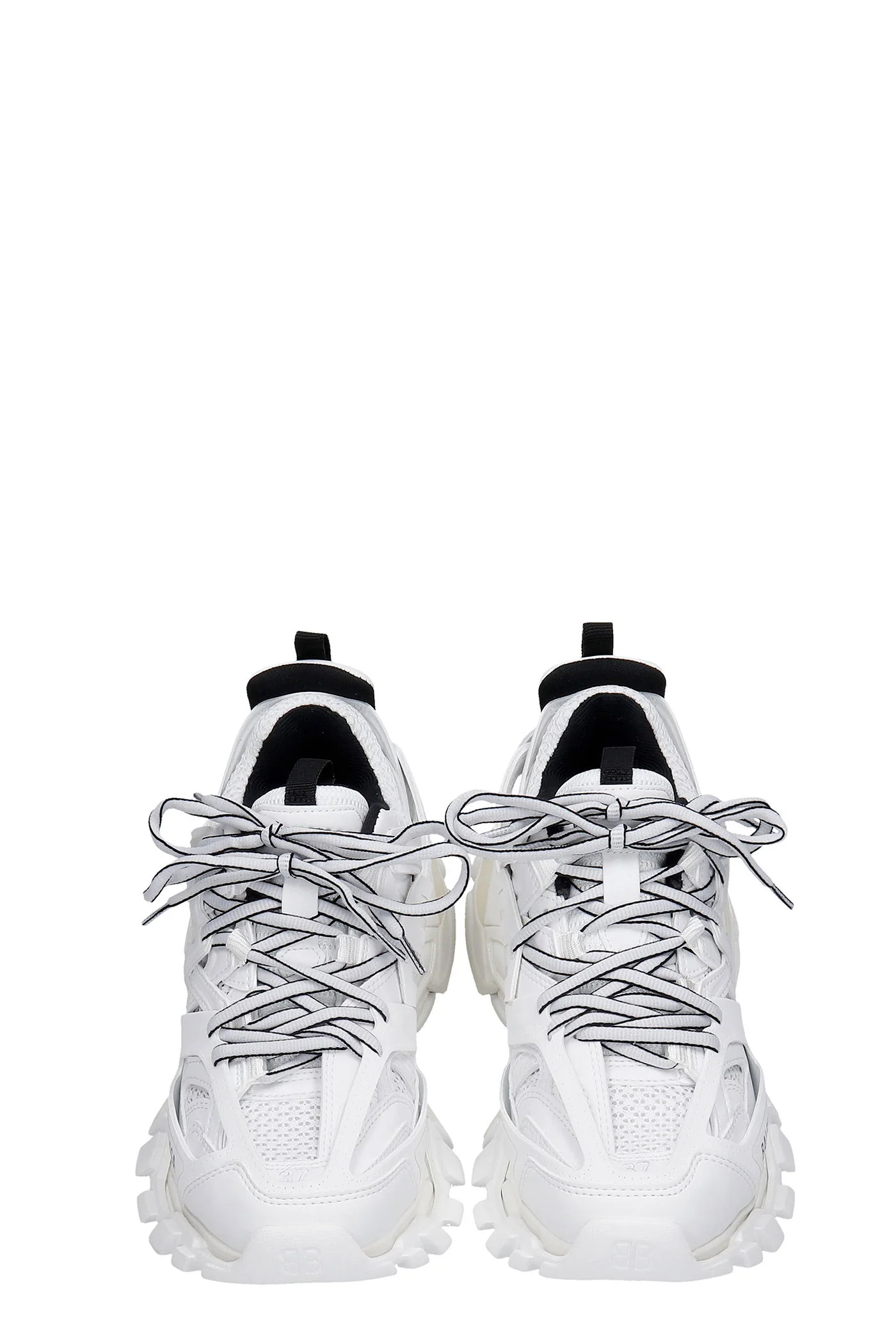 Track Sneakers in white synthetic fibers - Image 4