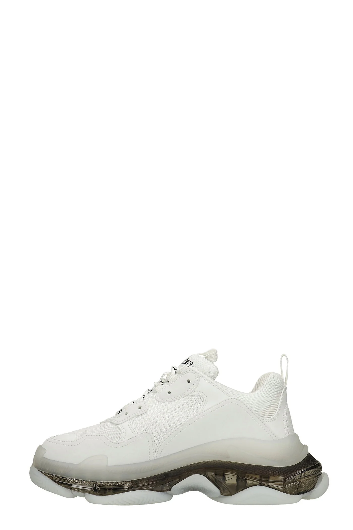 Triple s Sneakers in white polyester - Image 3