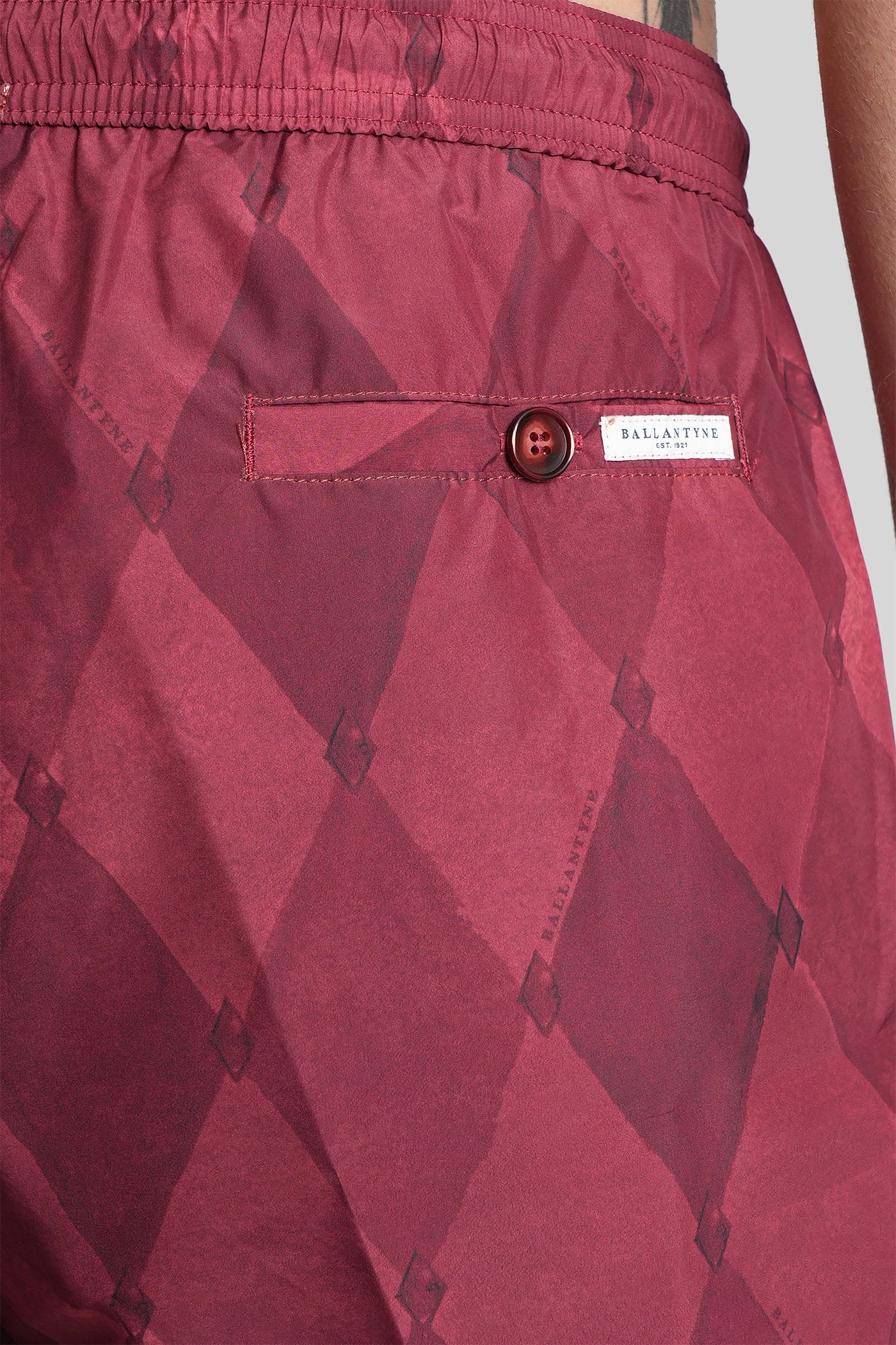Beachwear in red polyester - Image 5