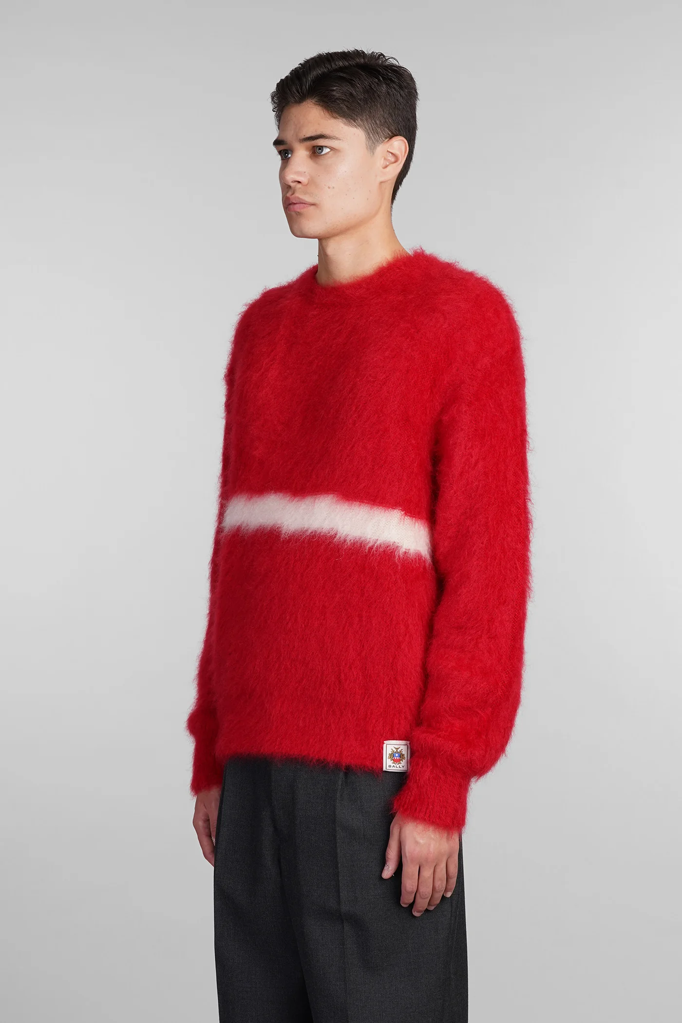 Knitwear in red wool - Image 4