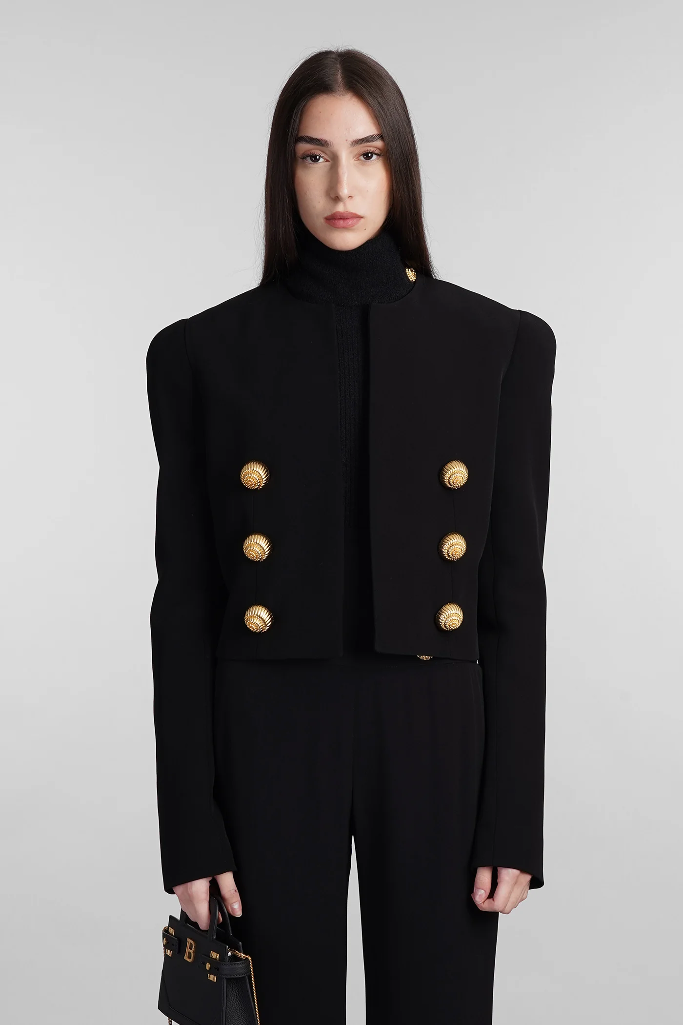 in black viscose