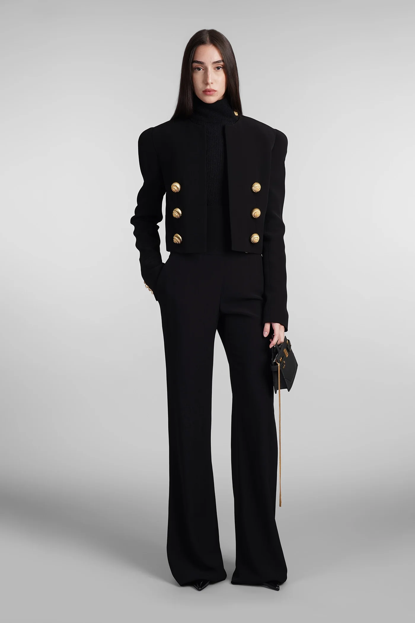in black viscose - Image 2