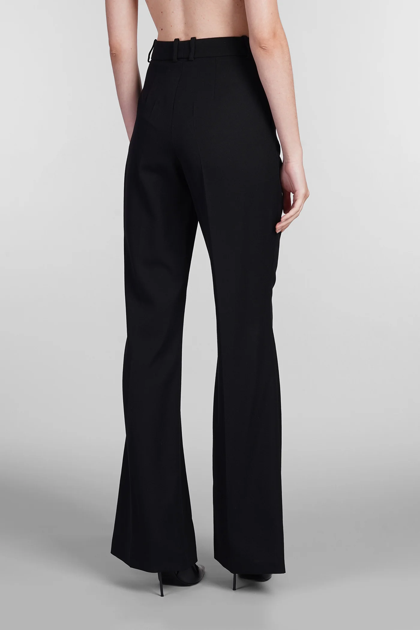 Pants in black wool - Image 3