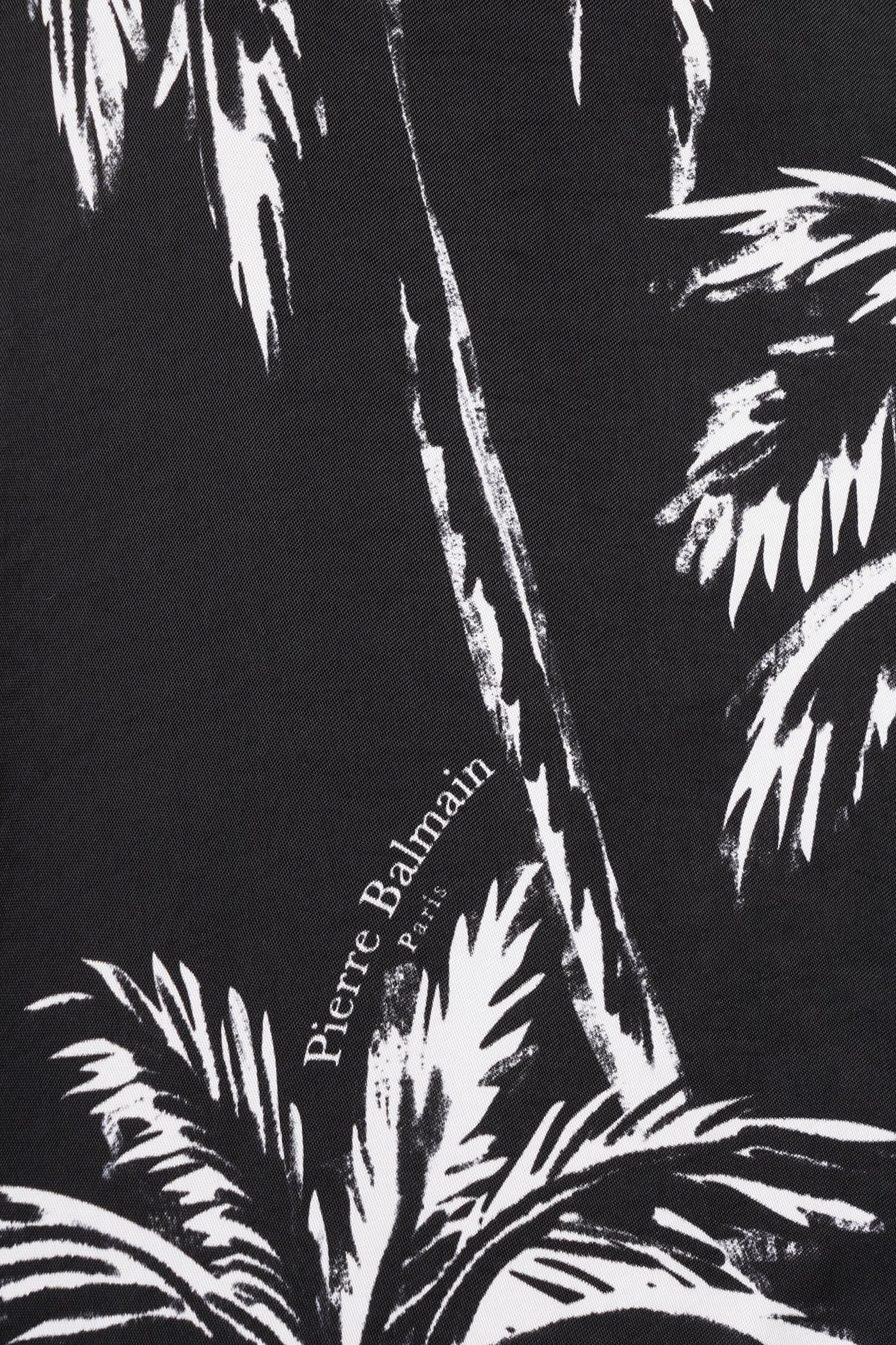 Shirt in black polyamide polyester - Image 5