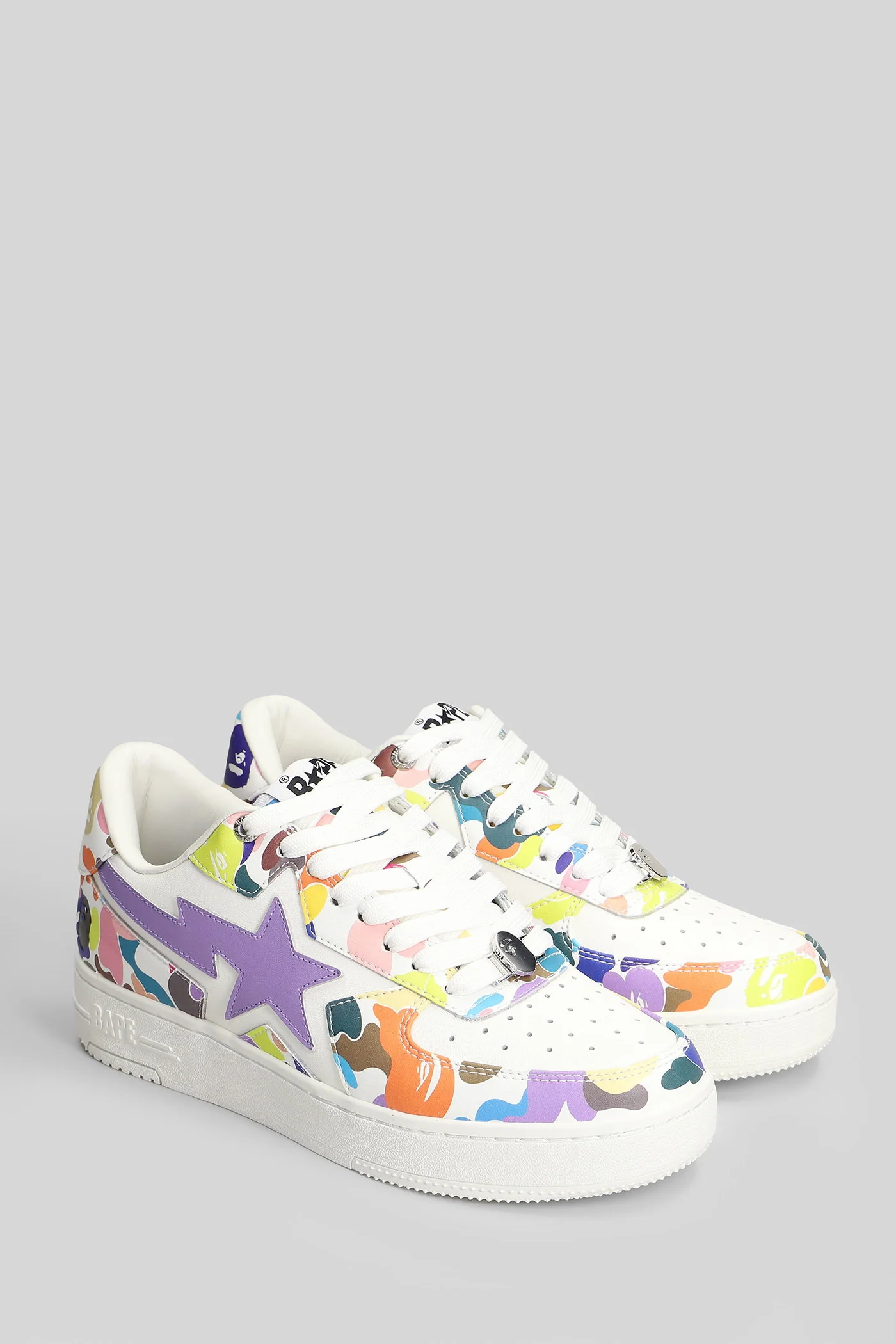 Sneakers in multicolor leather - Image 2