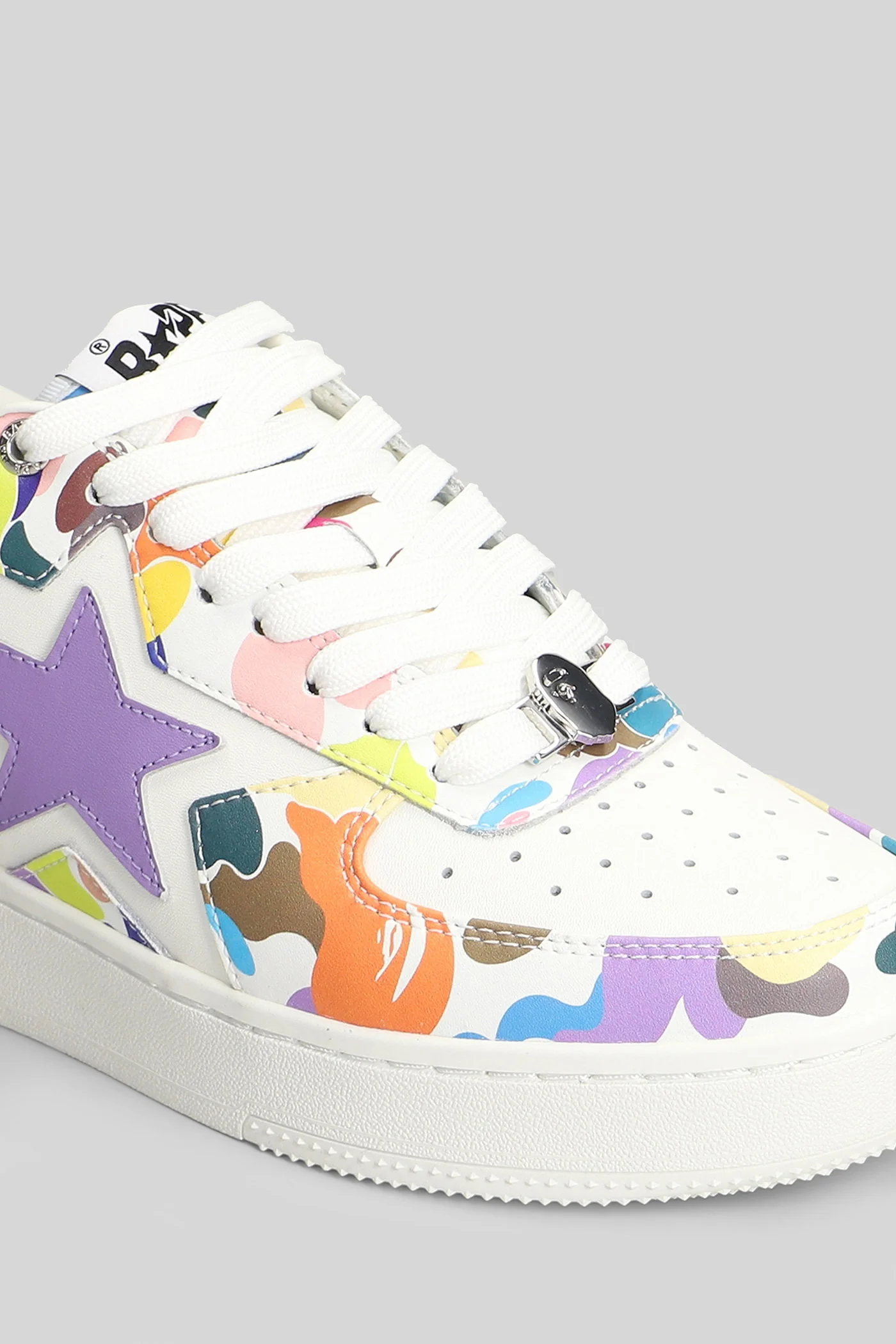 Sneakers in multicolor leather - Image 5
