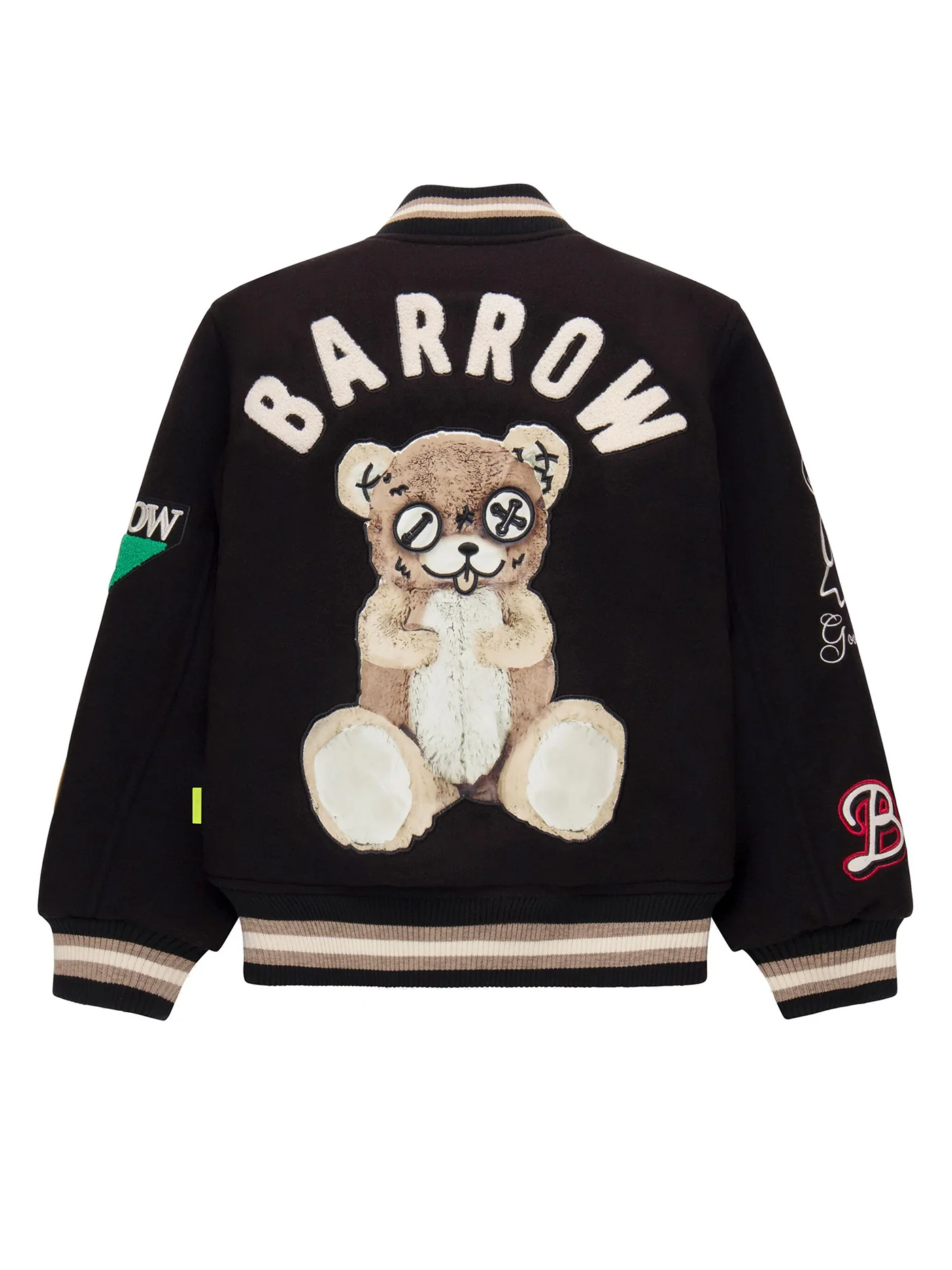 Bomber Jacket in black polyester - Image 2