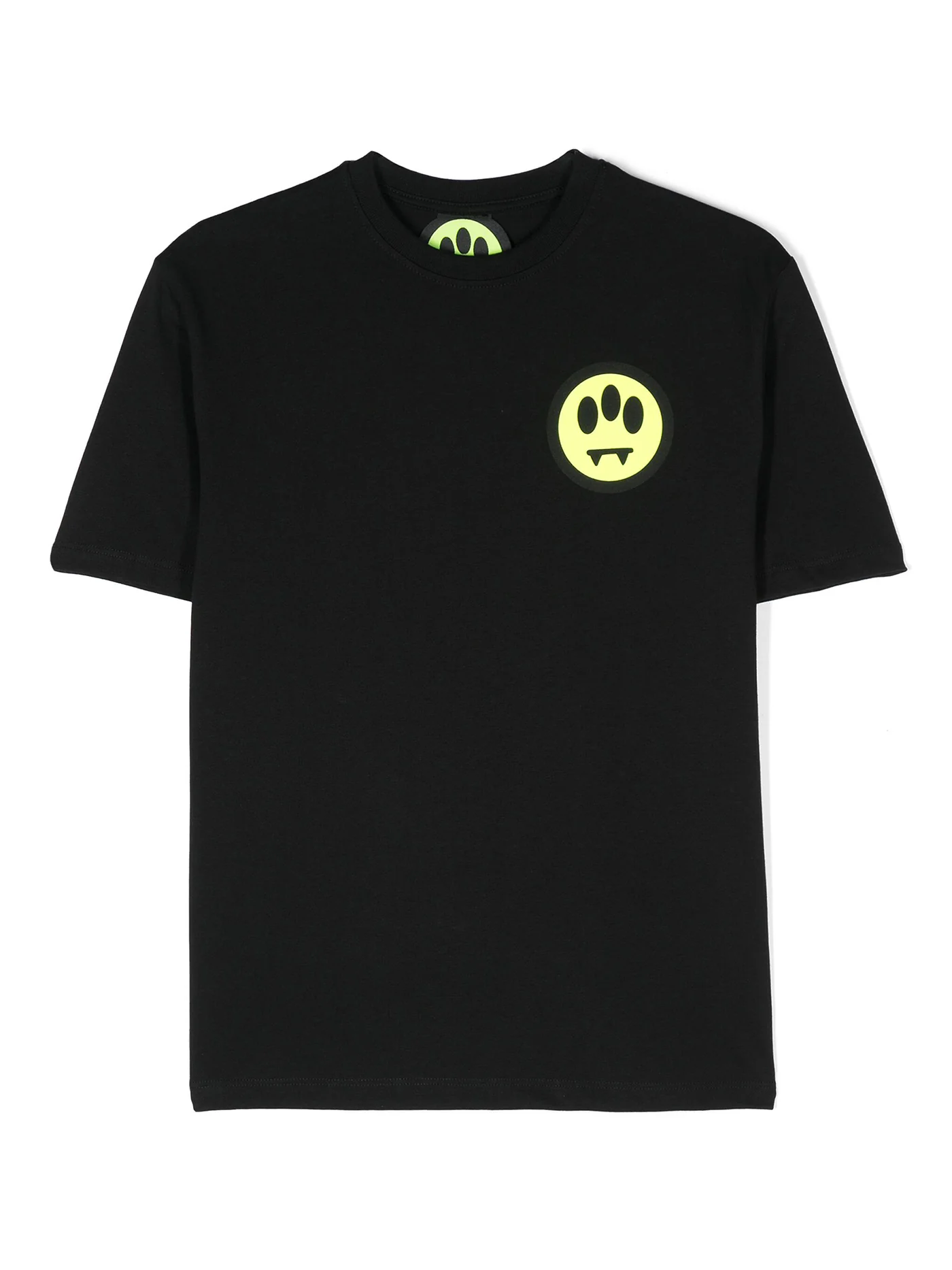T-Shirt in black cotton