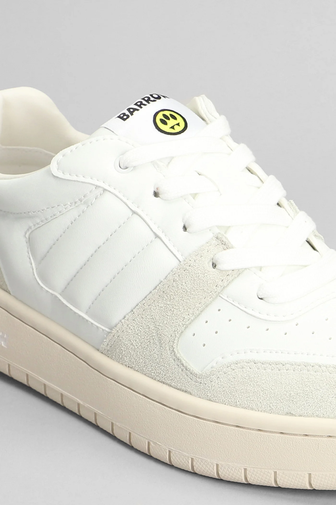 Sneakers in white suede and leather - Image 25
