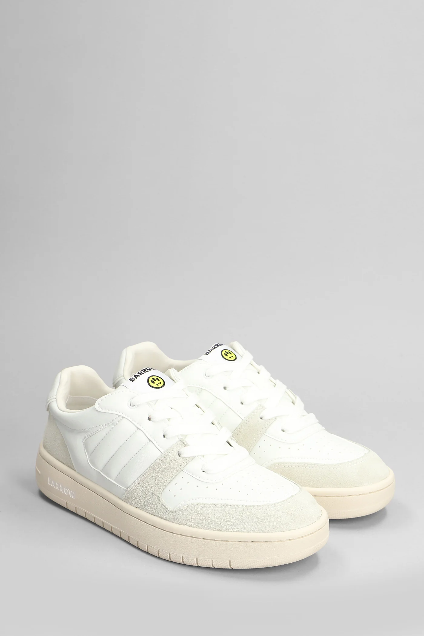 Sneakers in white suede and leather - Image 47