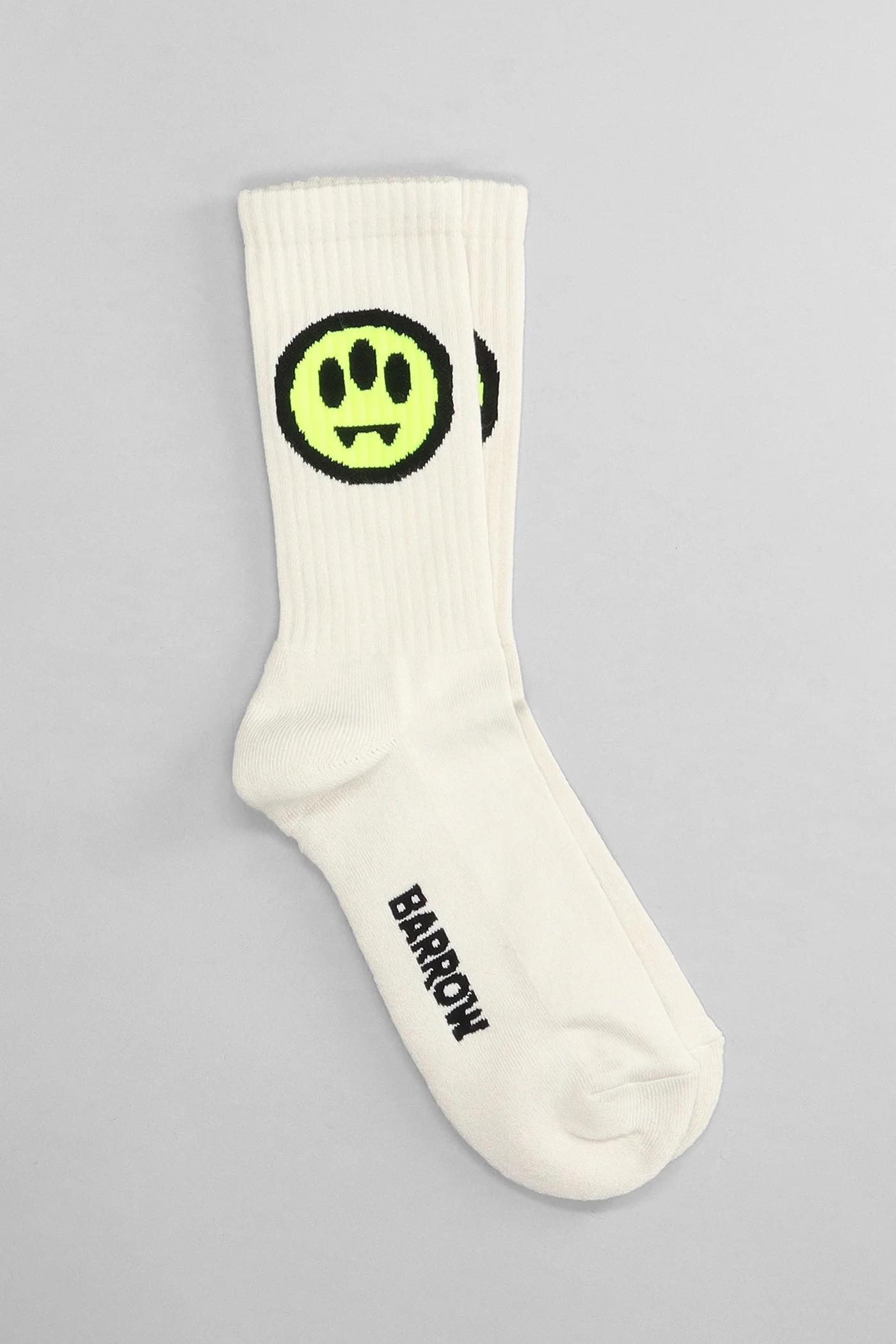 Socks in beige cotton