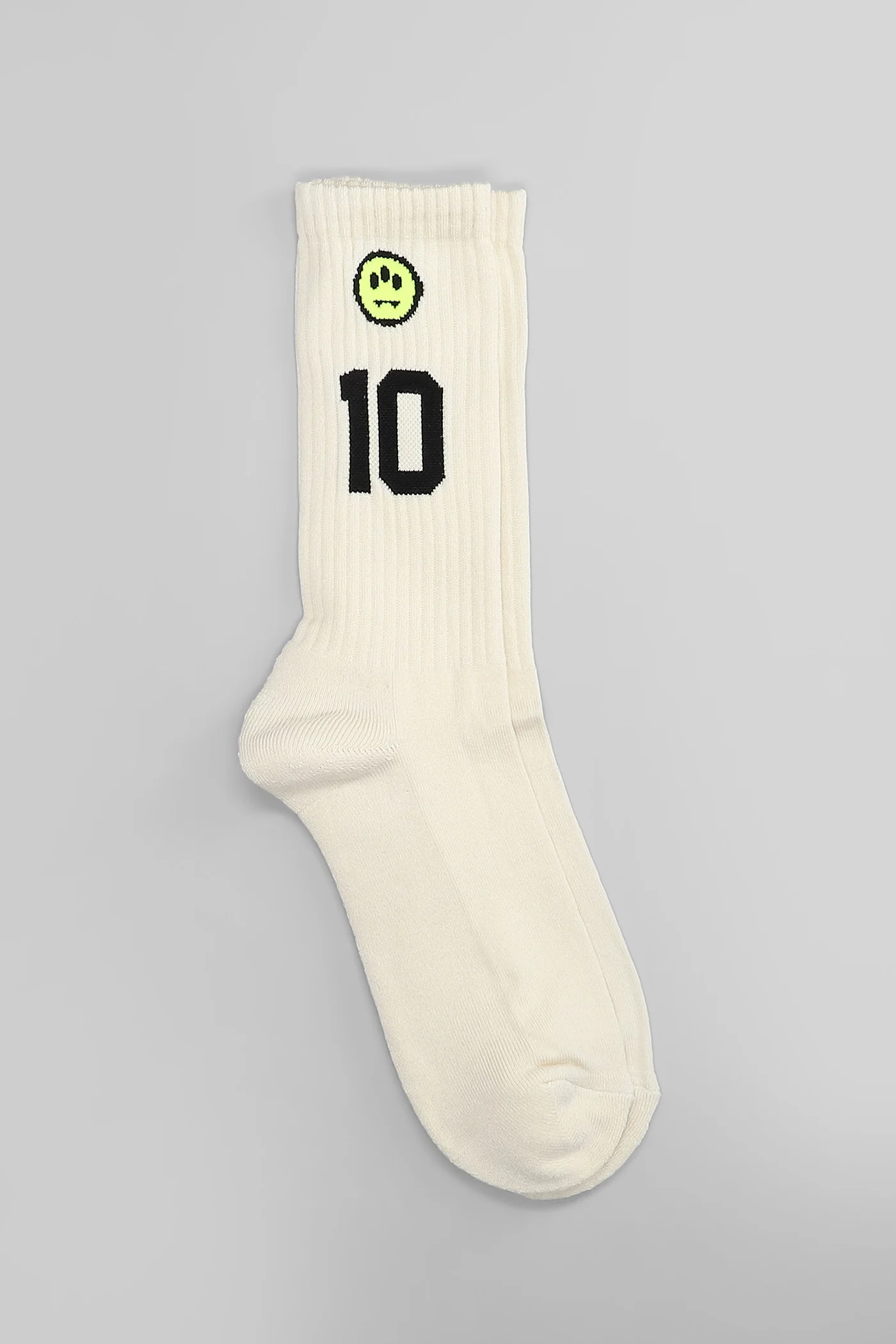Socks in beige cotton