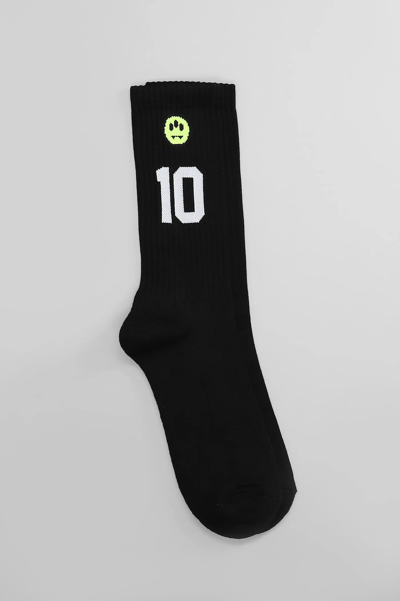 Socks in black cotton