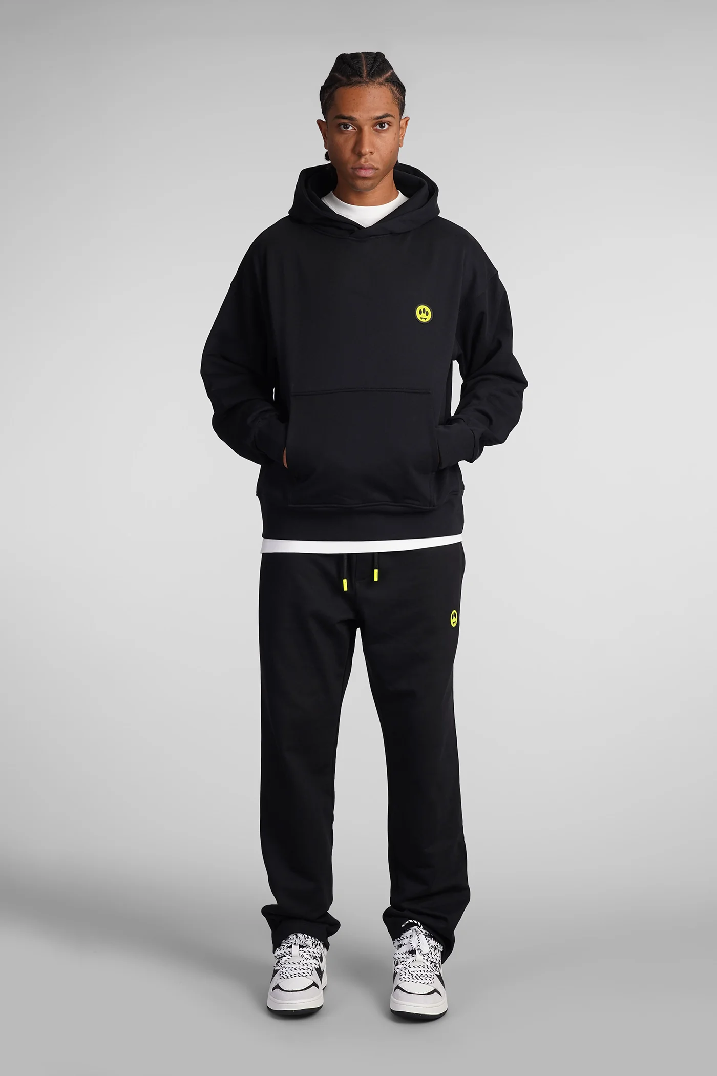 Sweatshirt in black cotton - Image 2