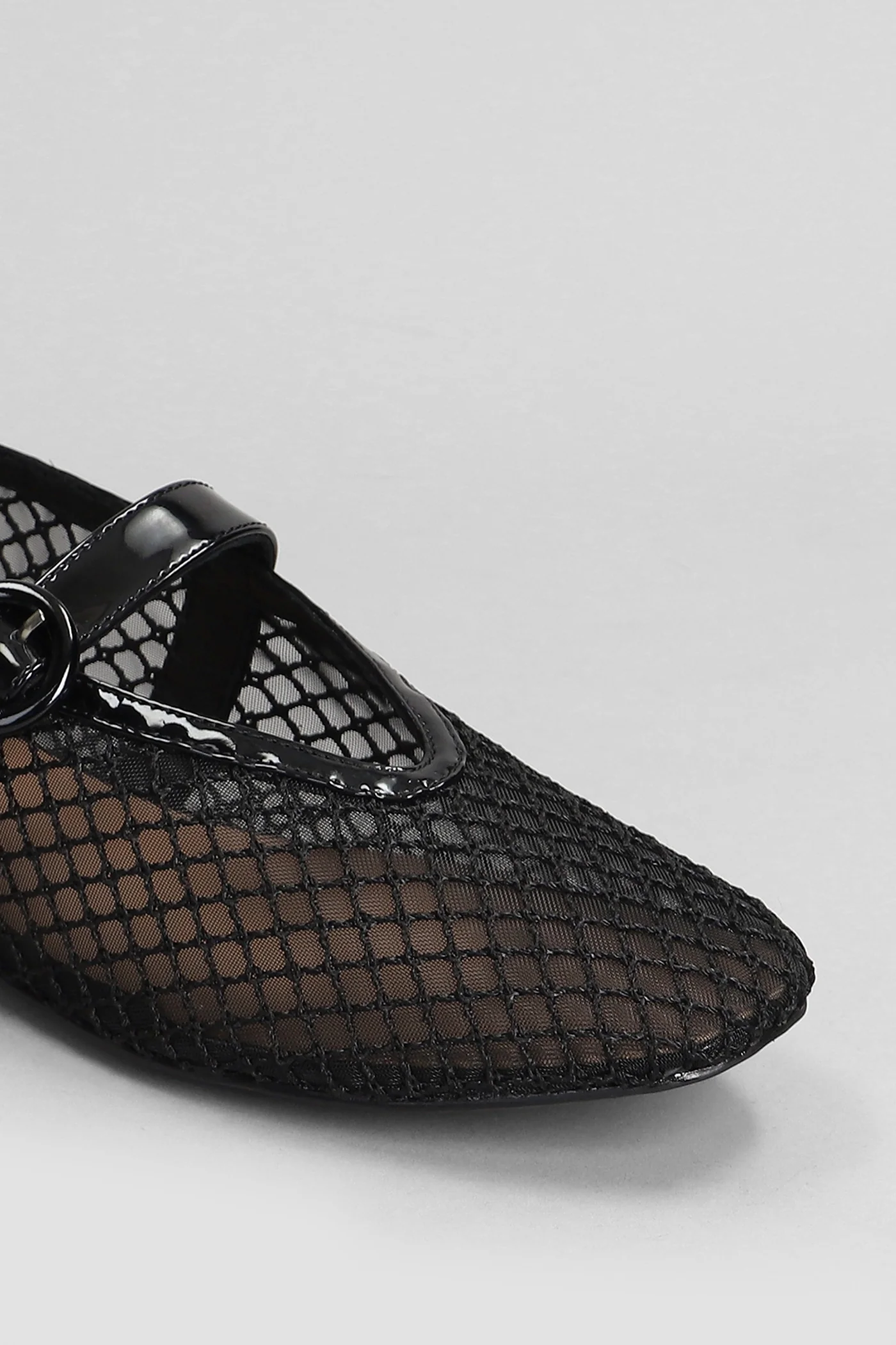 Naila Flat Ballet flats in black leather - Image 5