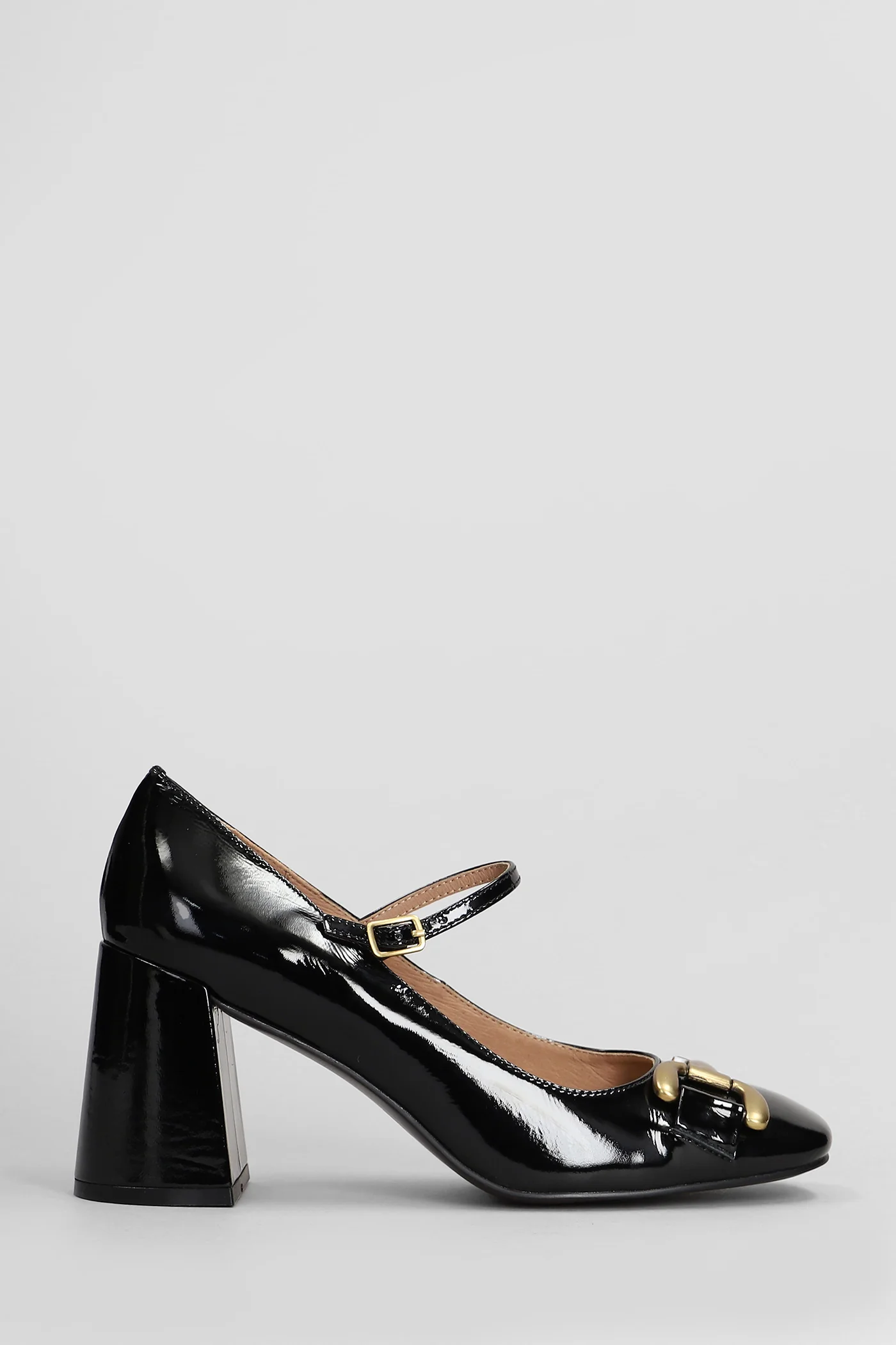 Noa Pump 80 Pumps in black patent leather