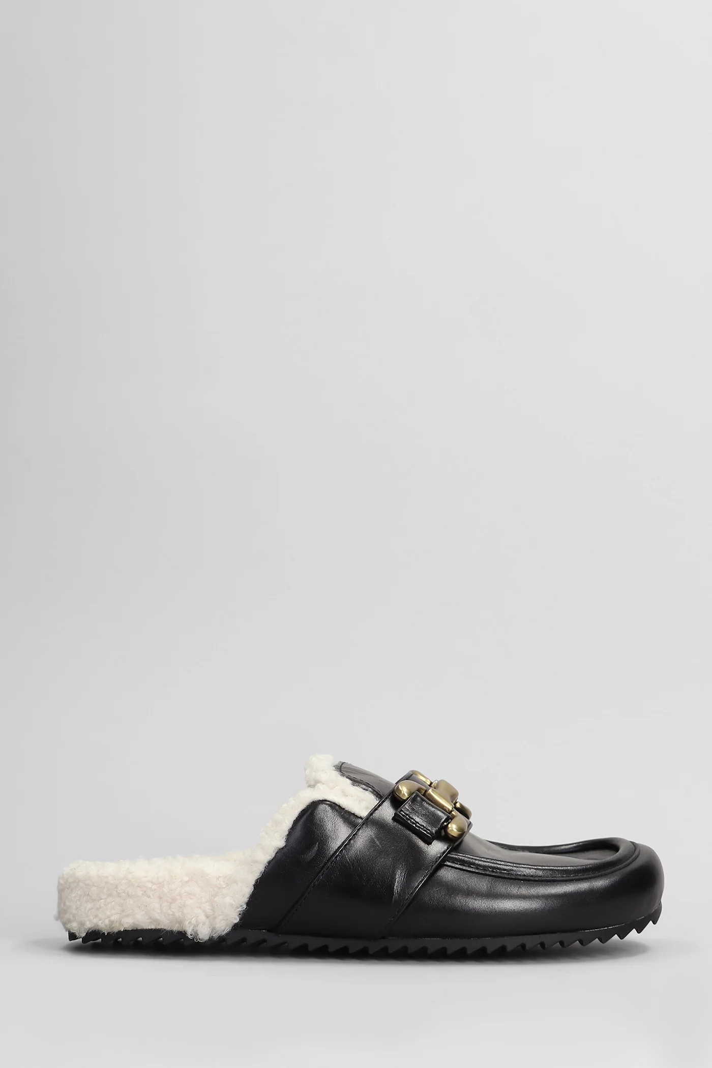 Zagreb Mule Slipper-Mule in black leather