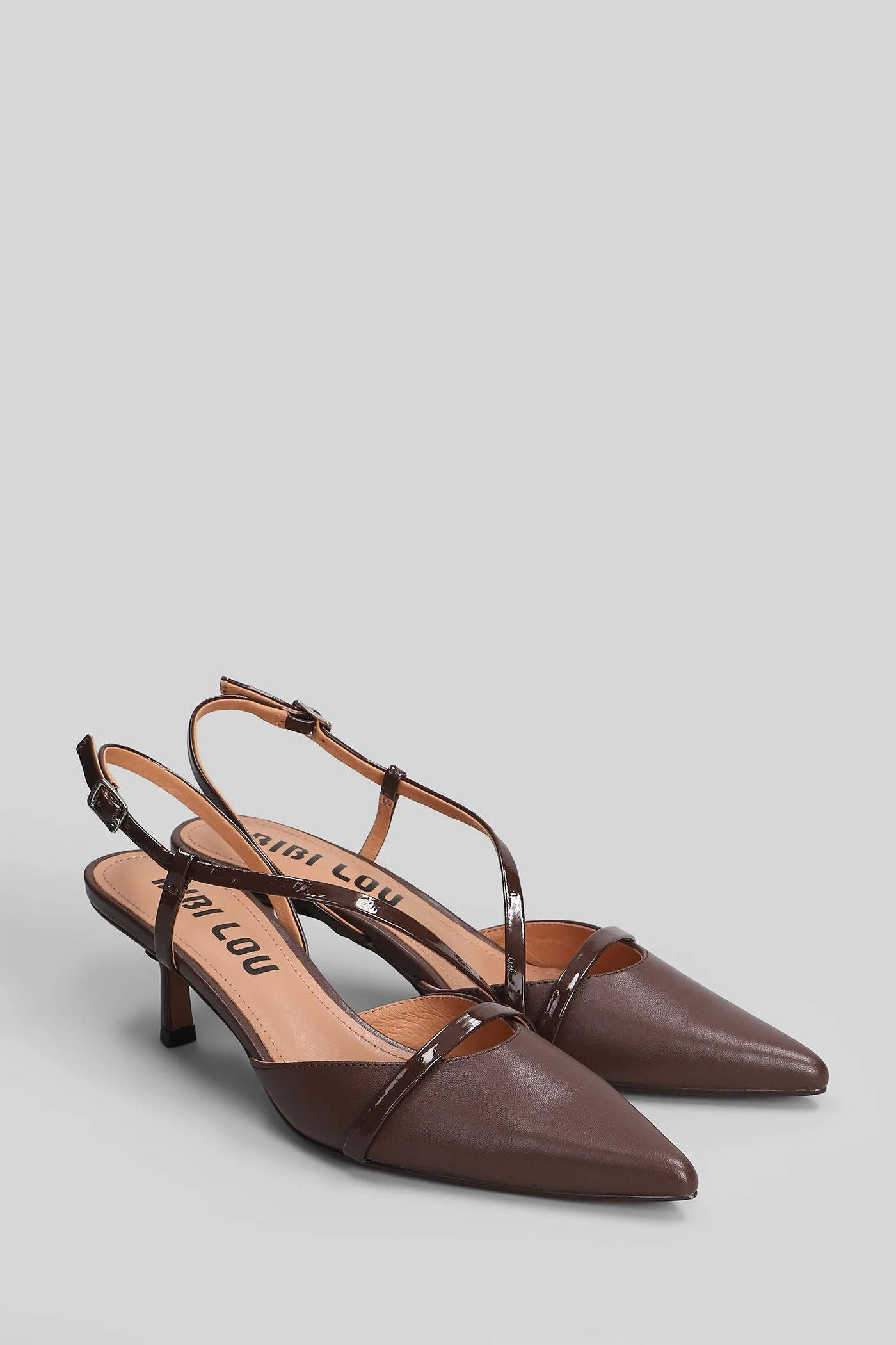 Zire Pump 40 Pumps in brown leather - Image 2