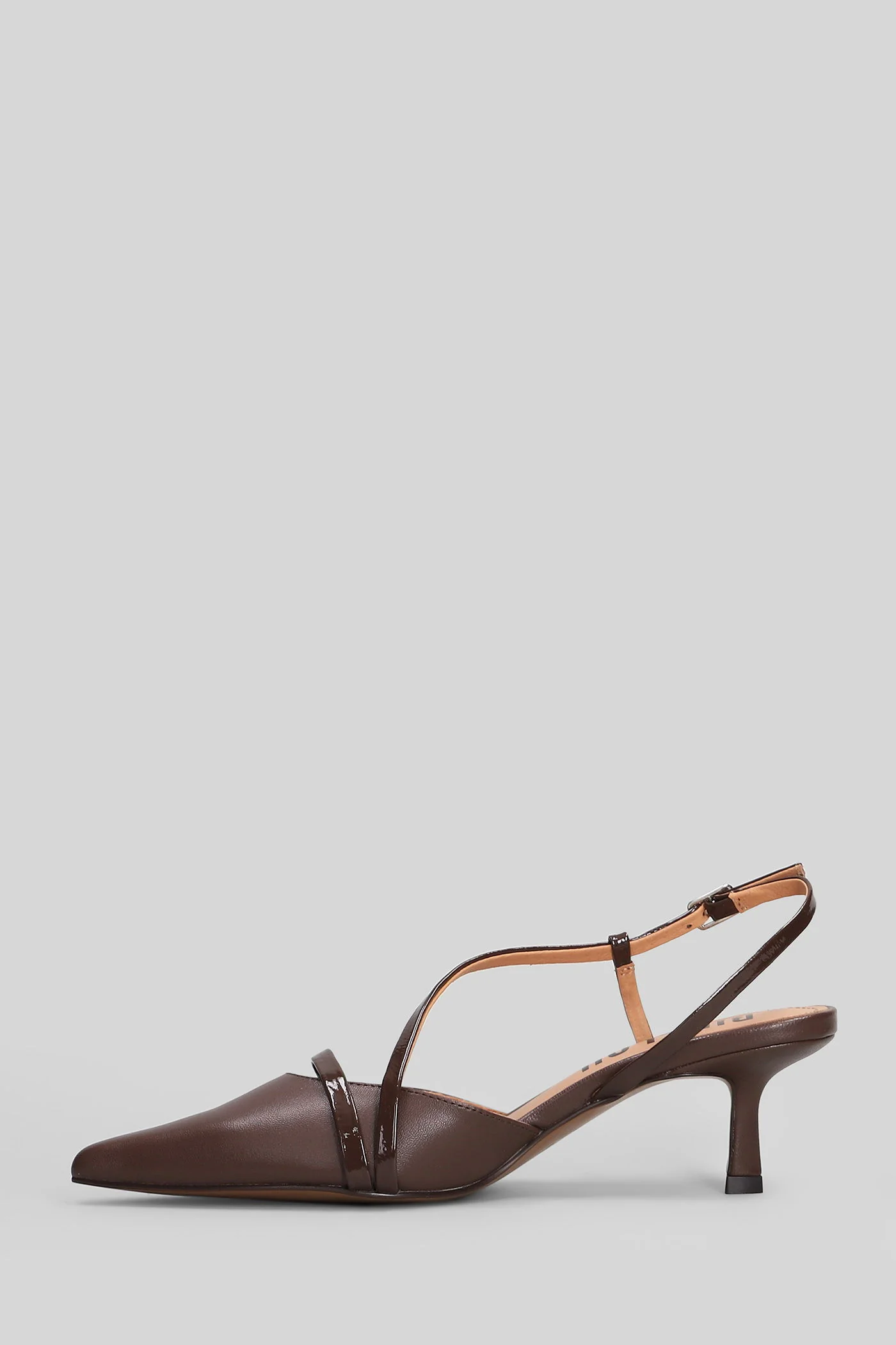 Zire Pump 40 Pumps in brown leather - Image 3