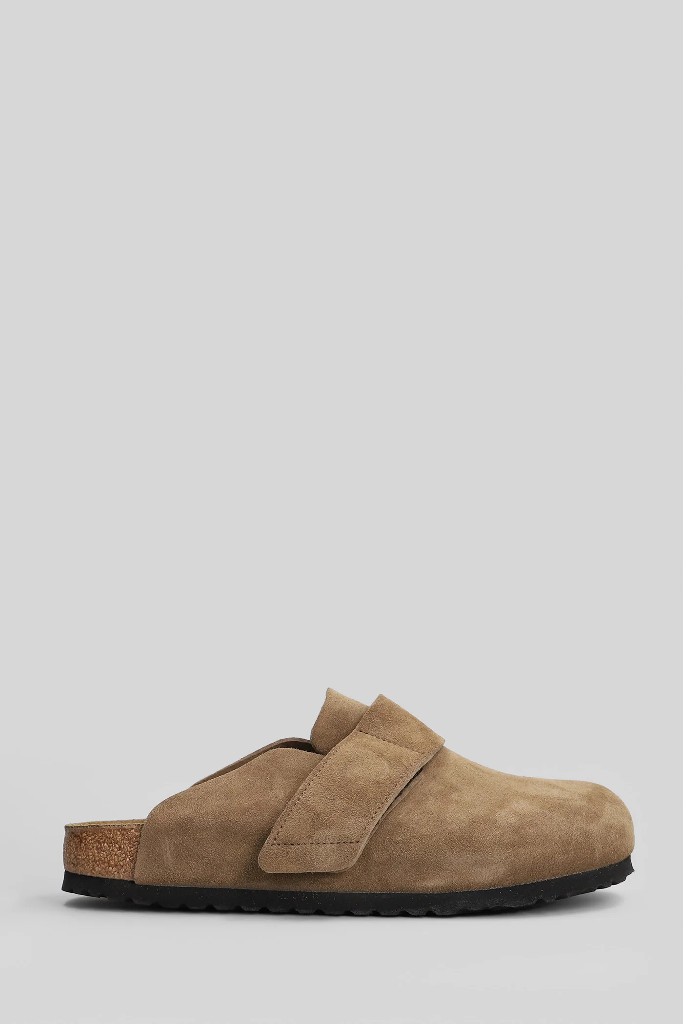 Loma Slipper-Mule in brown suede