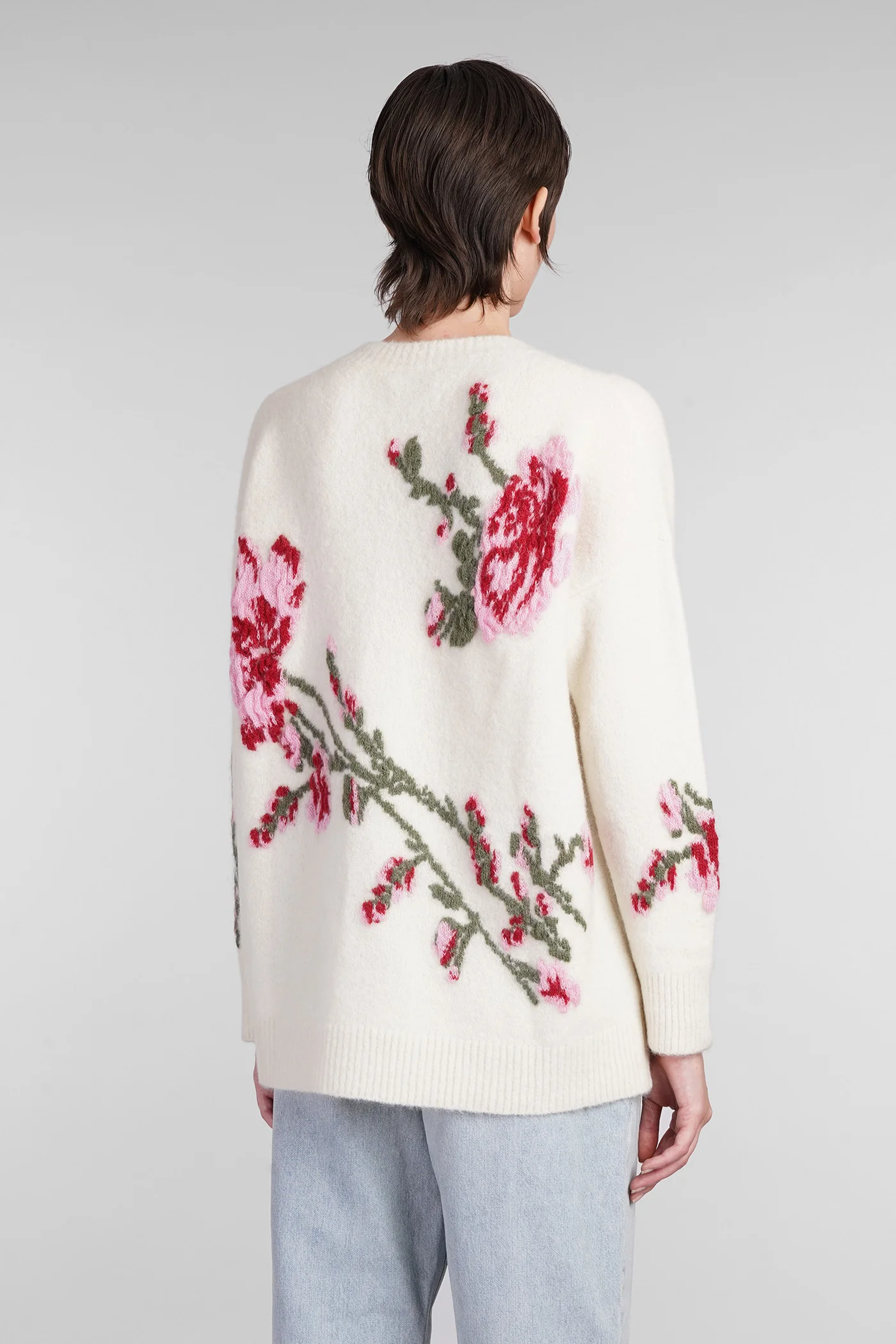 Knitwear in beige wool - Image 3