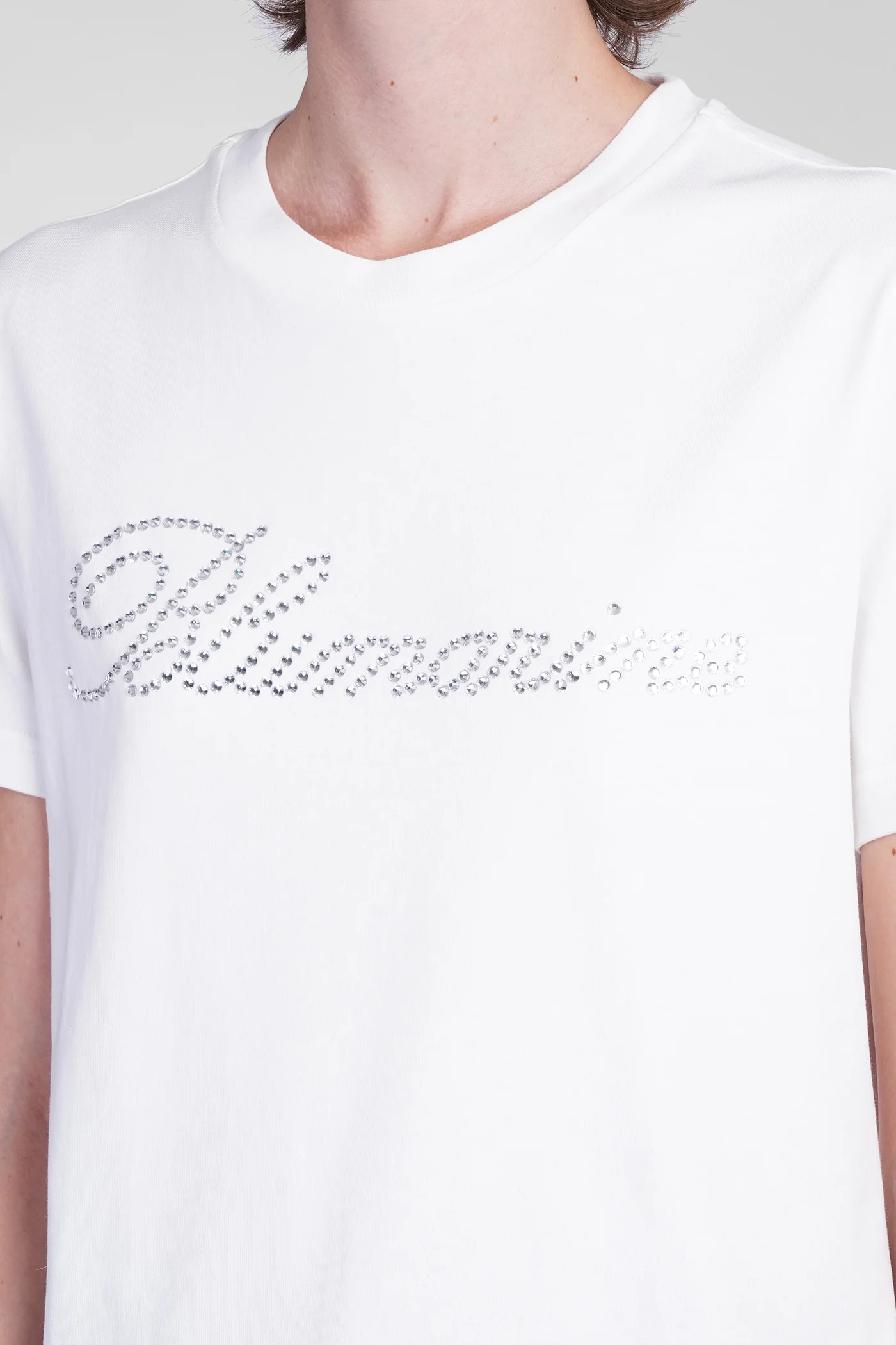 T-Shirt in white cotton - Image 5