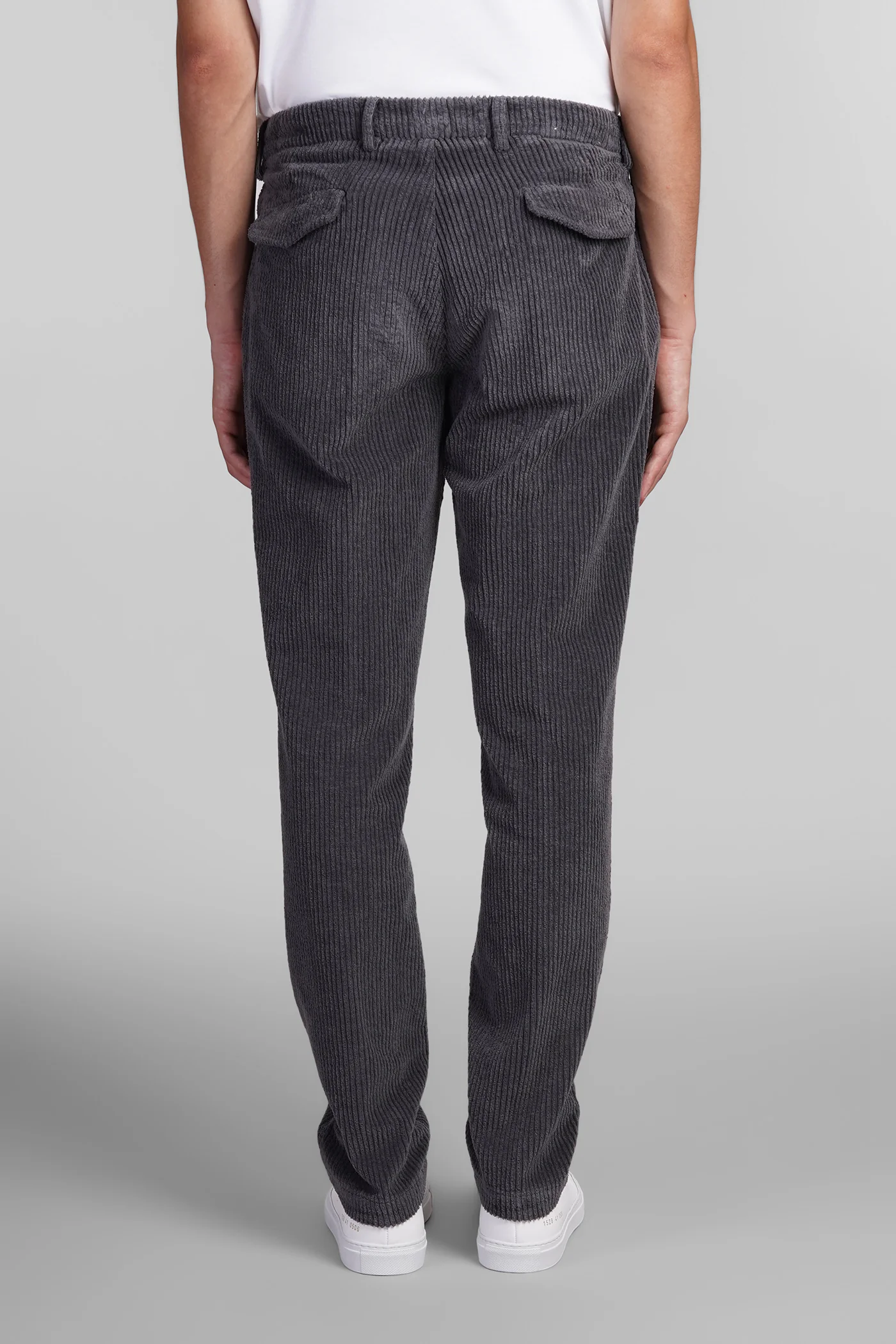 Bg32 Pants in grey cotton - Image 3