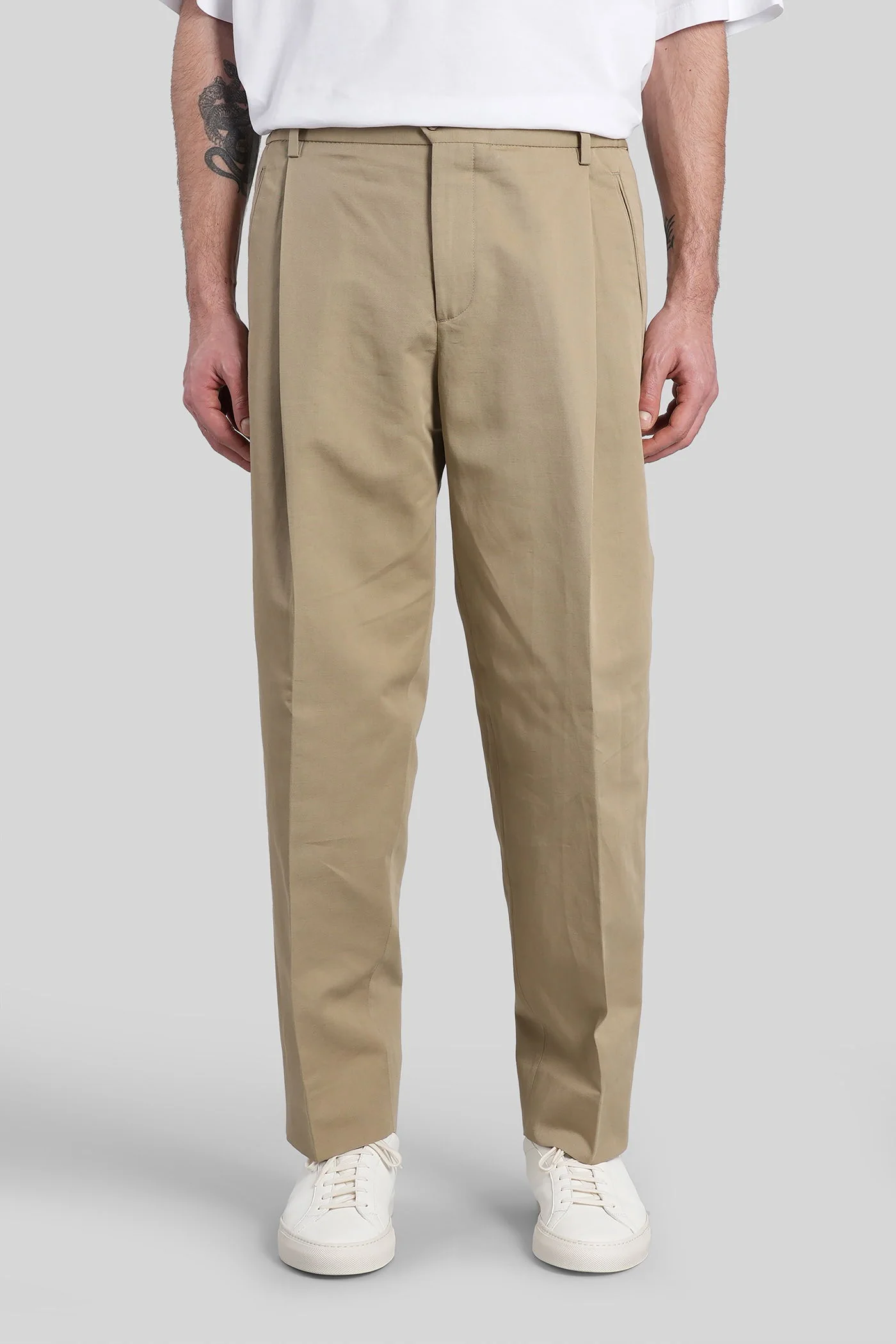 Manhattans Pants in beige cotton