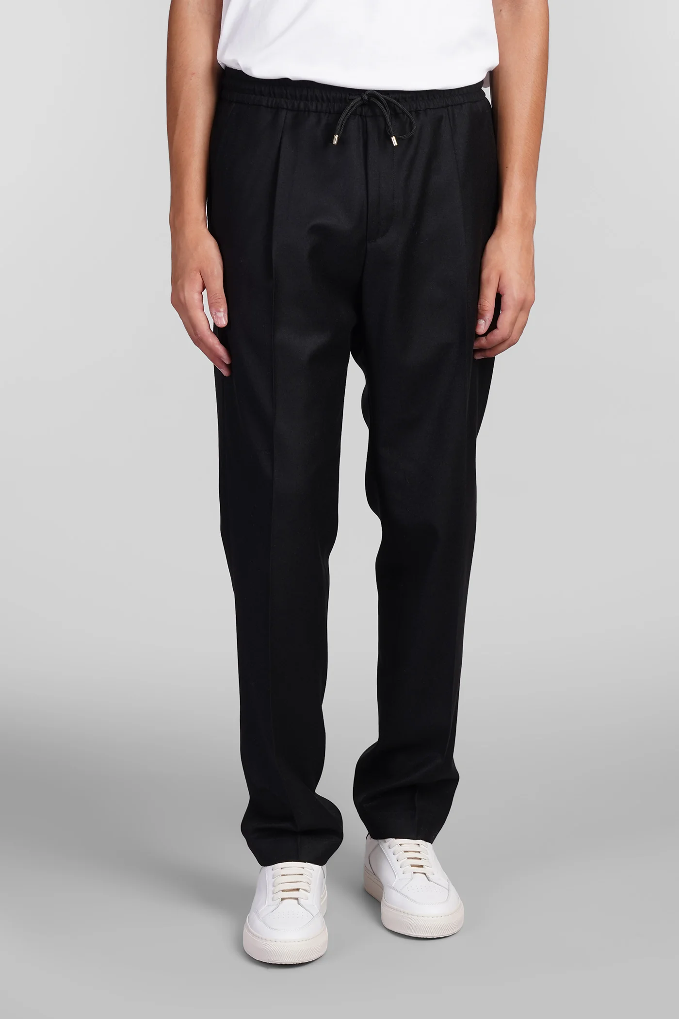 Wimbledons Pants in black wool