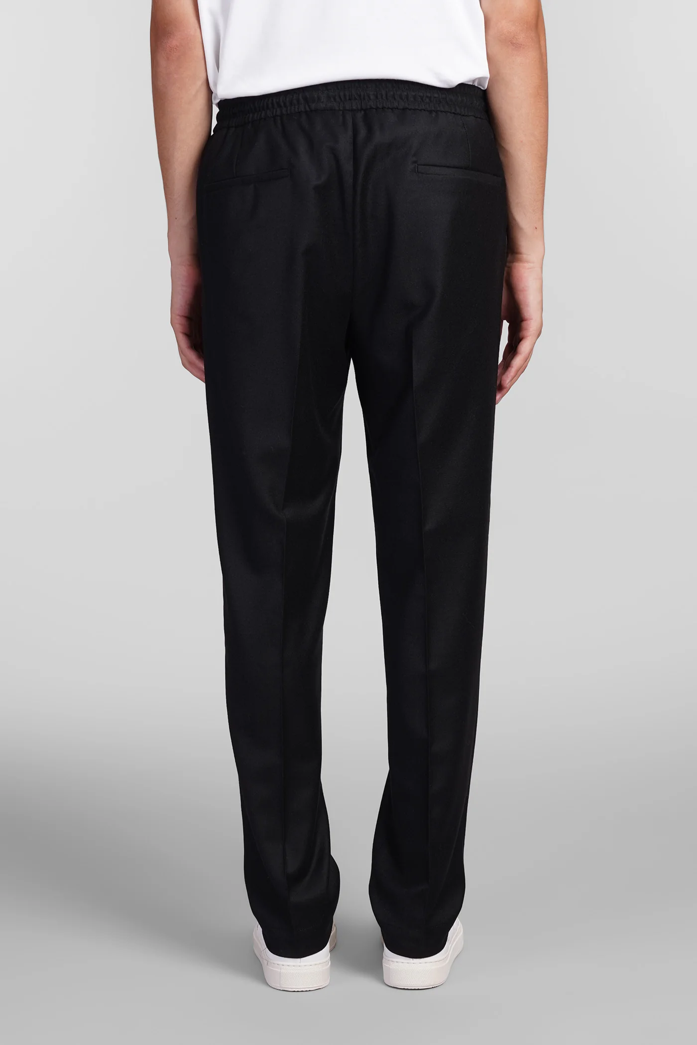 Wimbledons Pants in black wool - Image 3