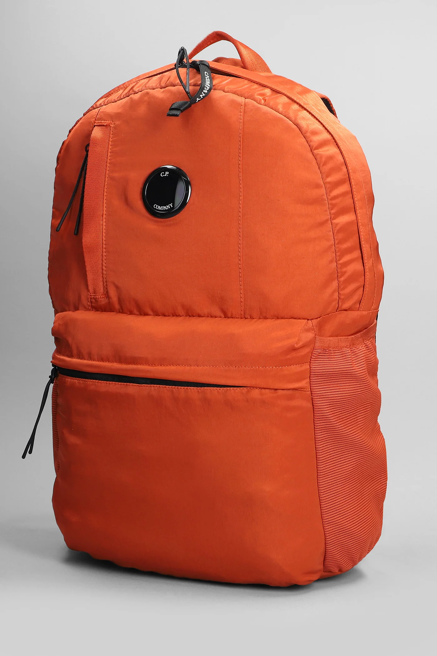 Nylon b Backpack in orange polyester - Image 2