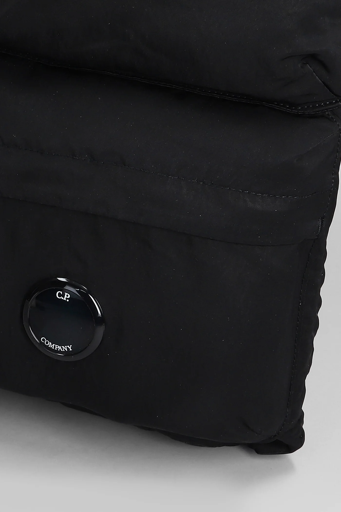 Tote in black polyamide - Image 4