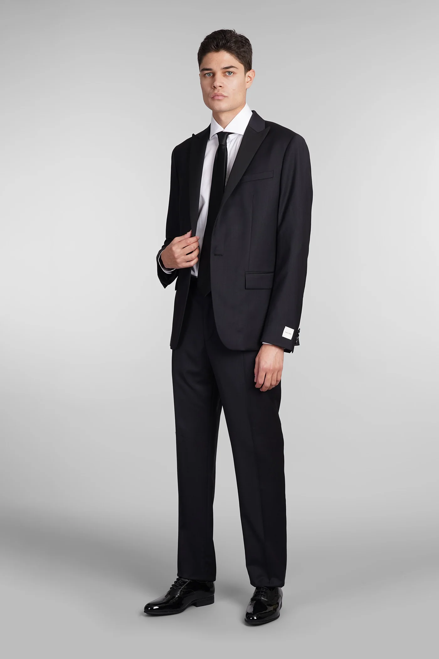 Blazer in black polyester - Image 2