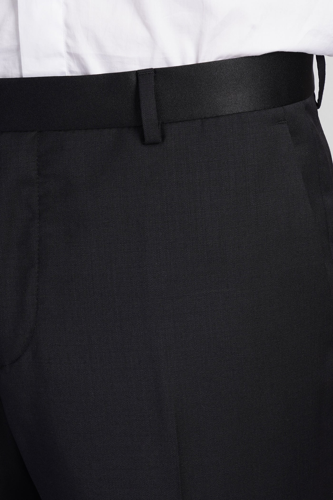 Pants in black wool - Image 5