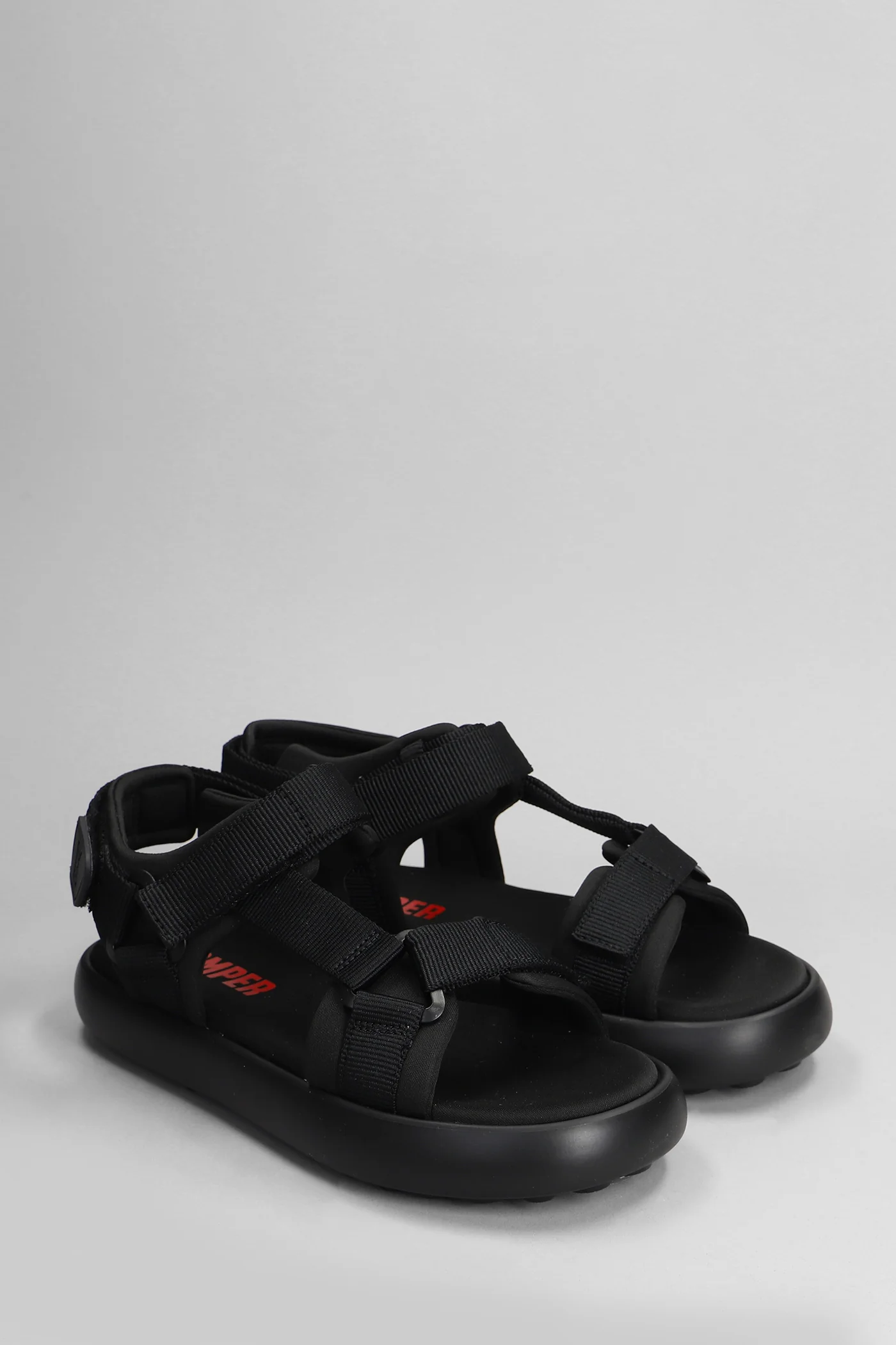 Flota Flats in black fabric - Image 2