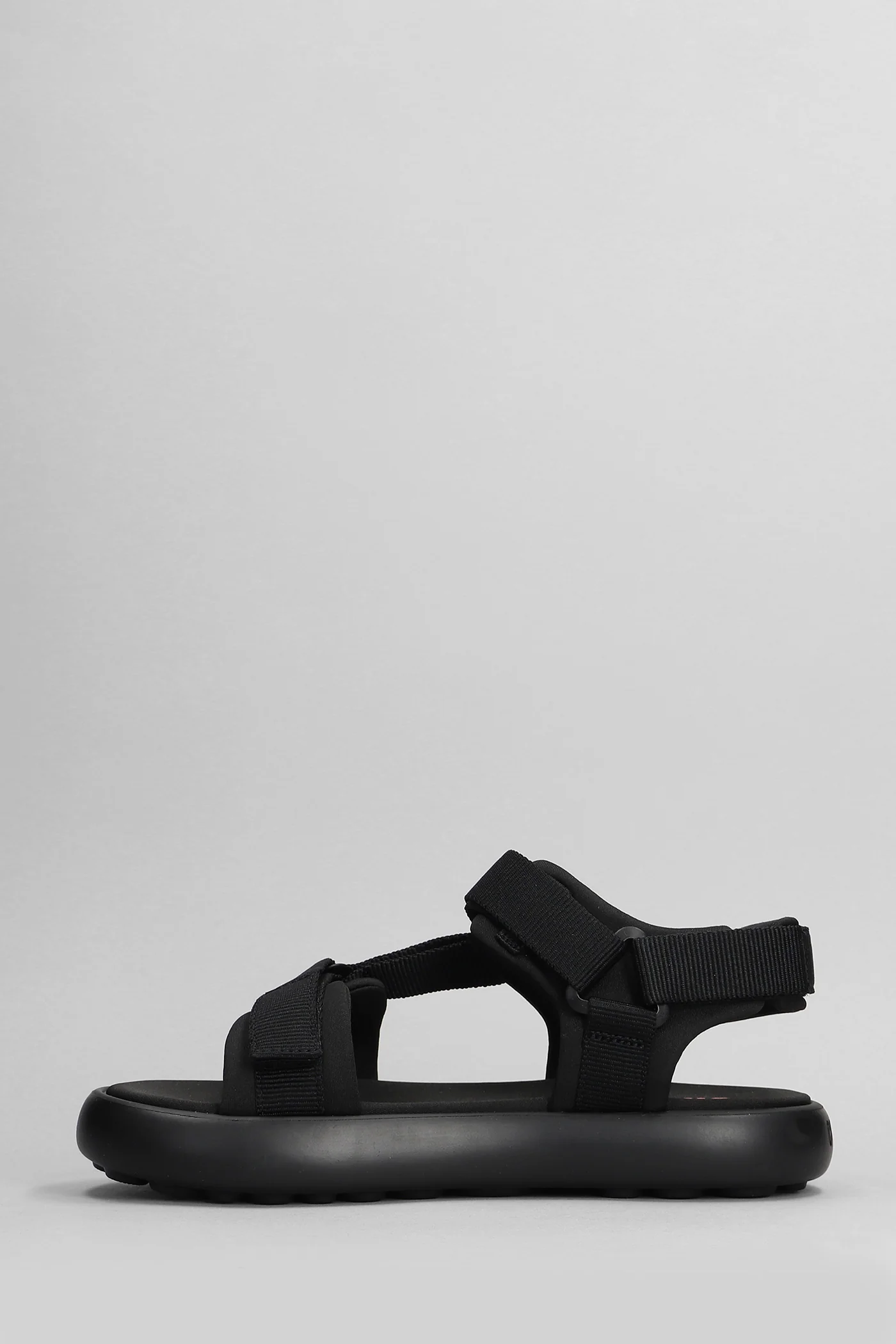 Flota Flats in black fabric - Image 3