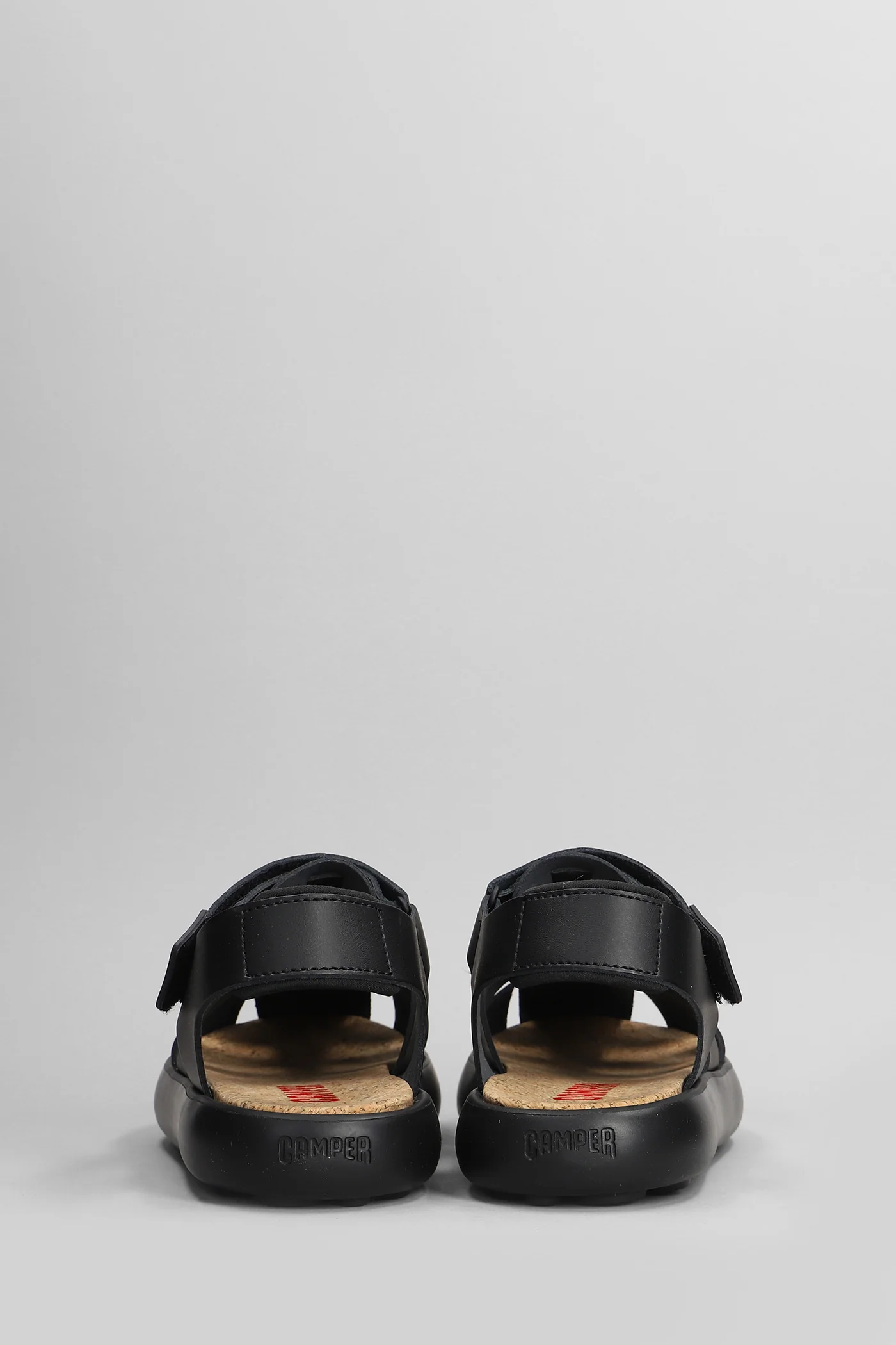 Flota Flats in black leather - Image 4