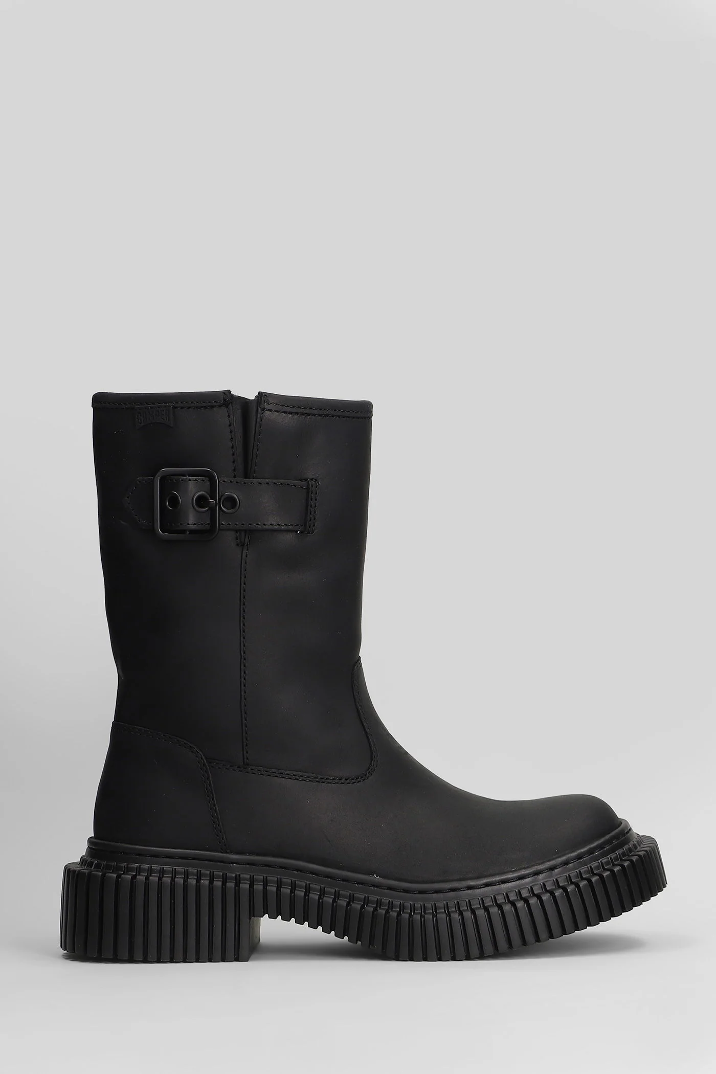 Pix berlin Combat boots in black leather