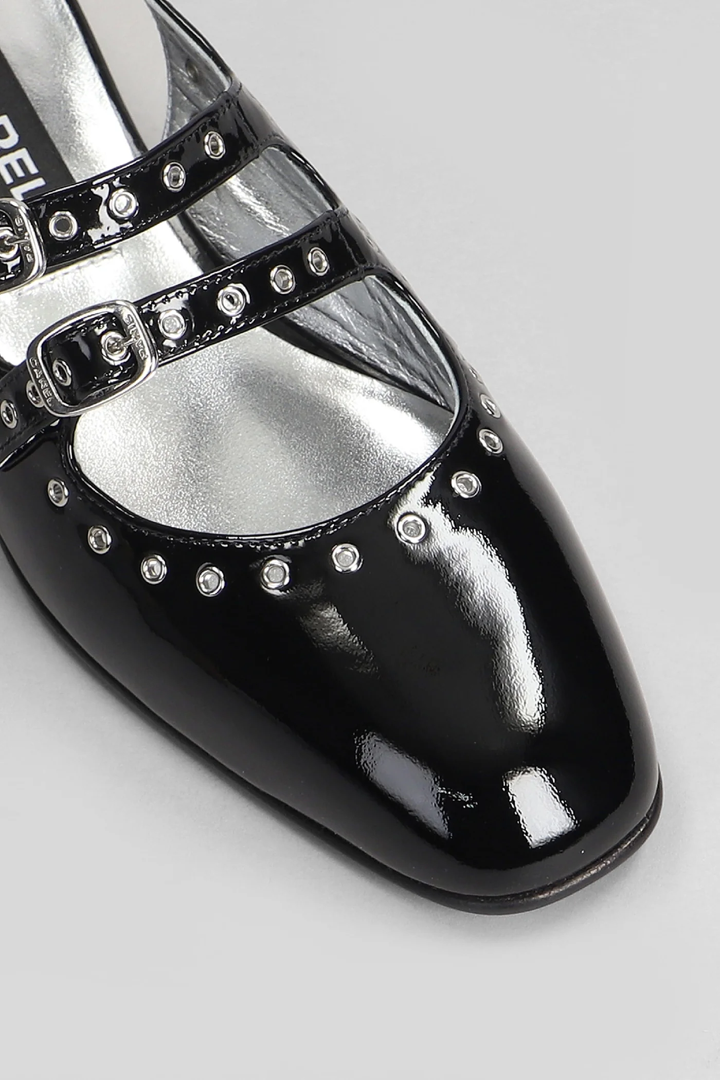 Queen Ballet flats in black leather - Image 5