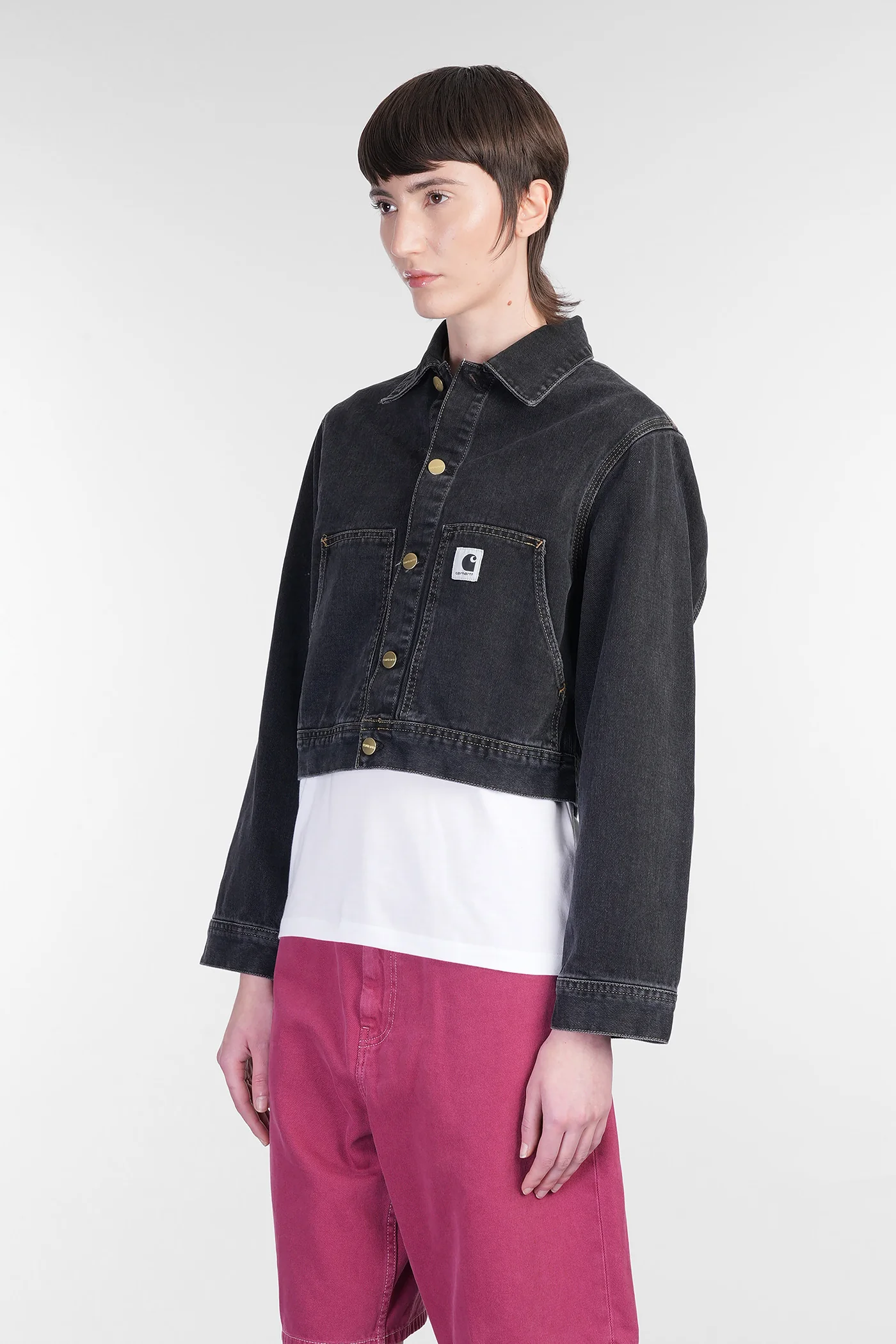 Arca Jacket Denim Jackets in black denim - Image 4