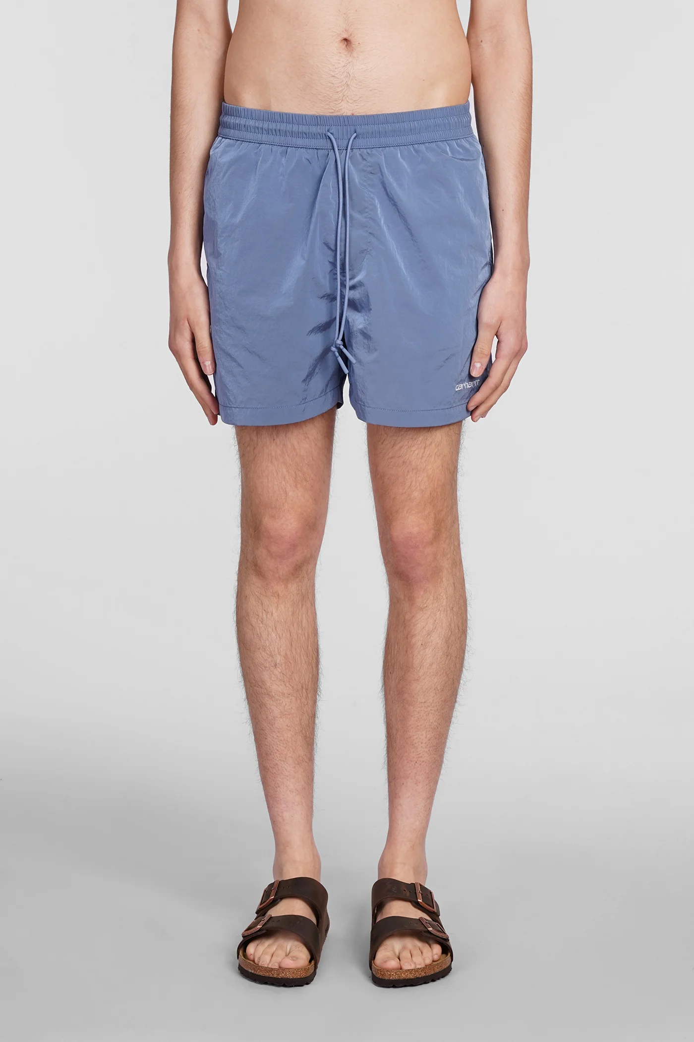 Beachwear in blue polyamide