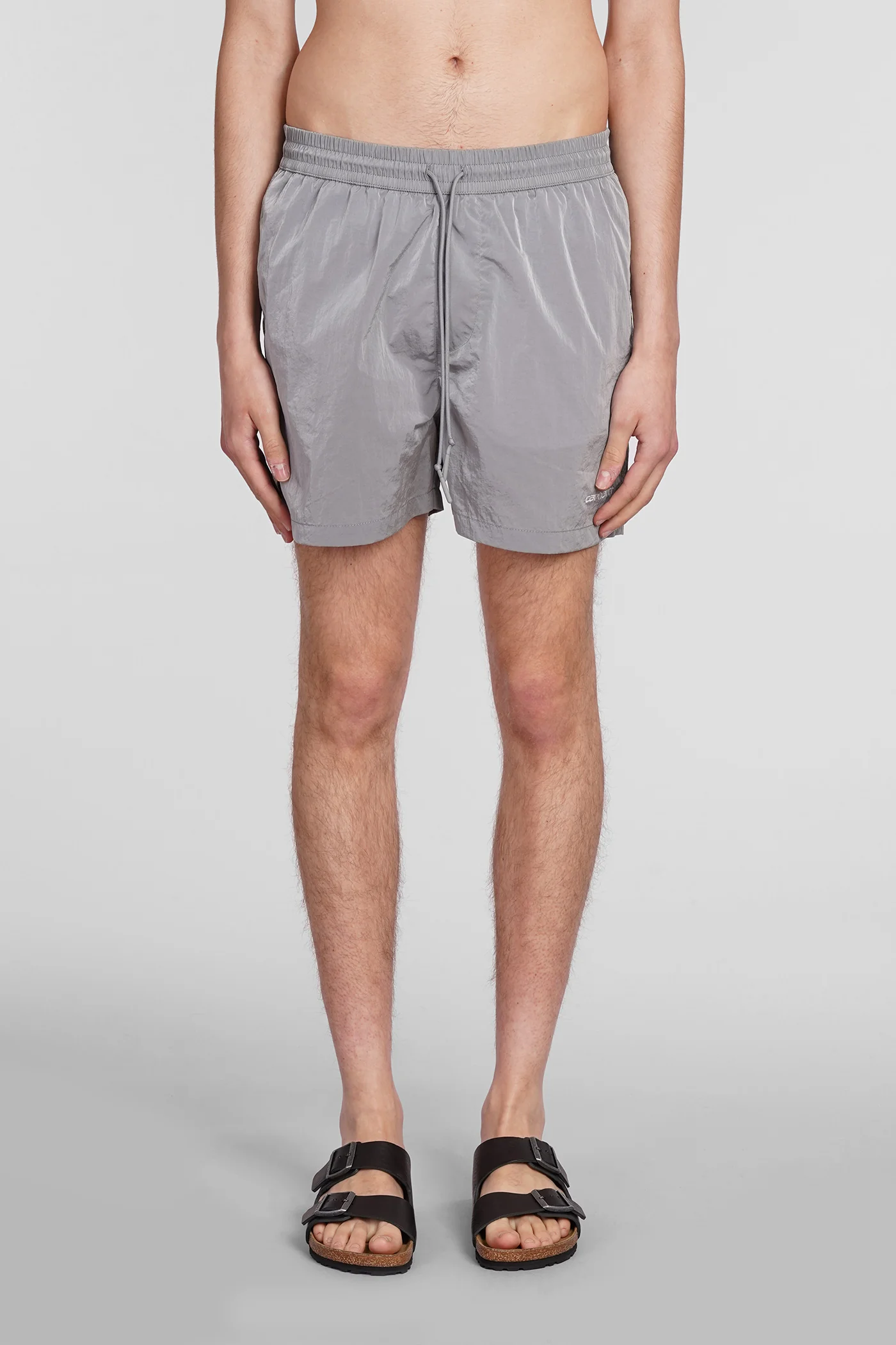 Beachwear in grey polyamide