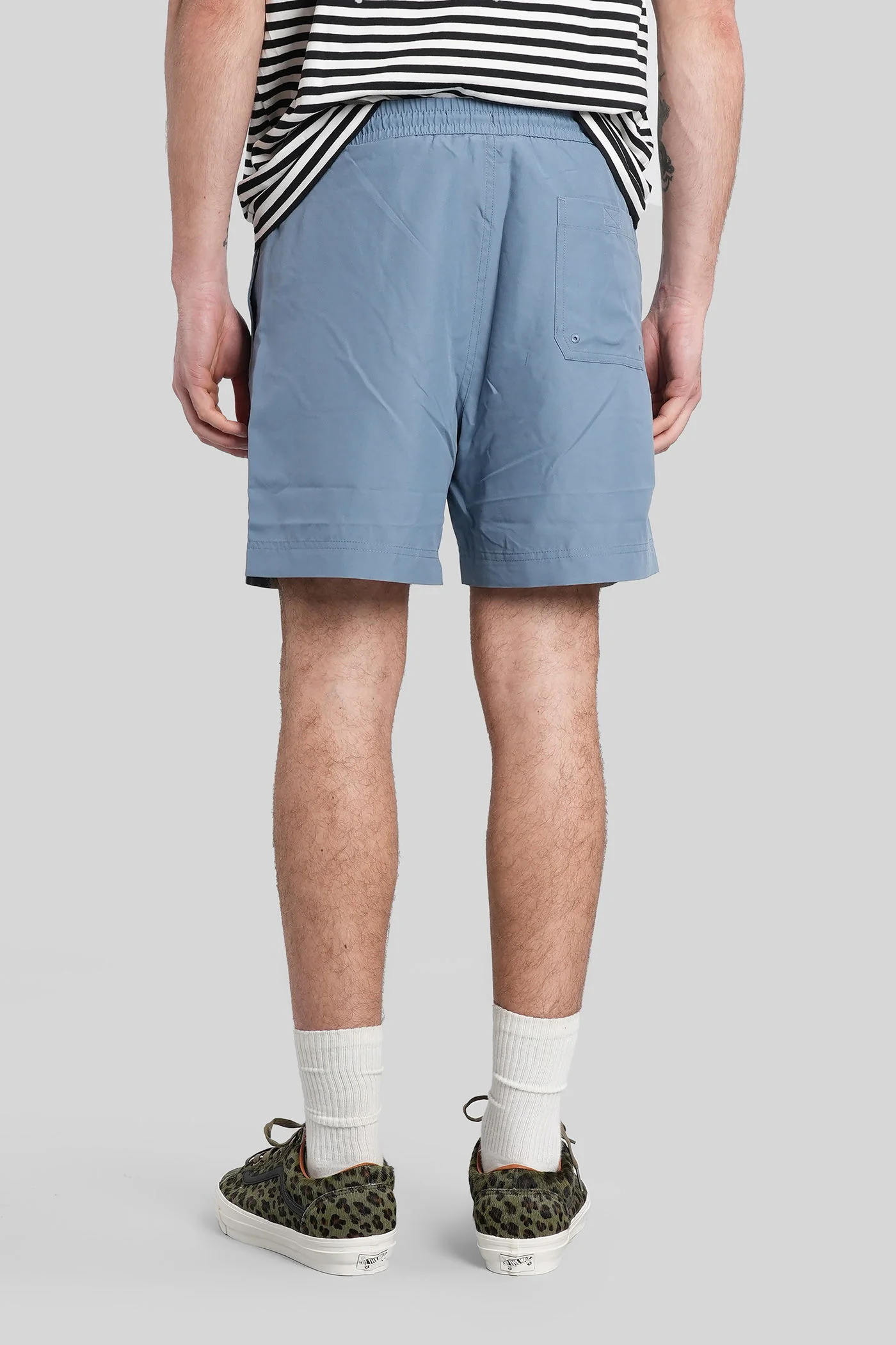 Chase swim trunks Beachwear in cyan polyester - Image 3