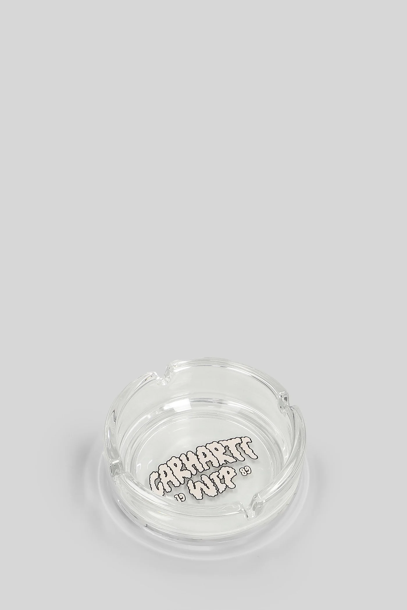 Cloud script ashtray  in transparent glass - Image 2